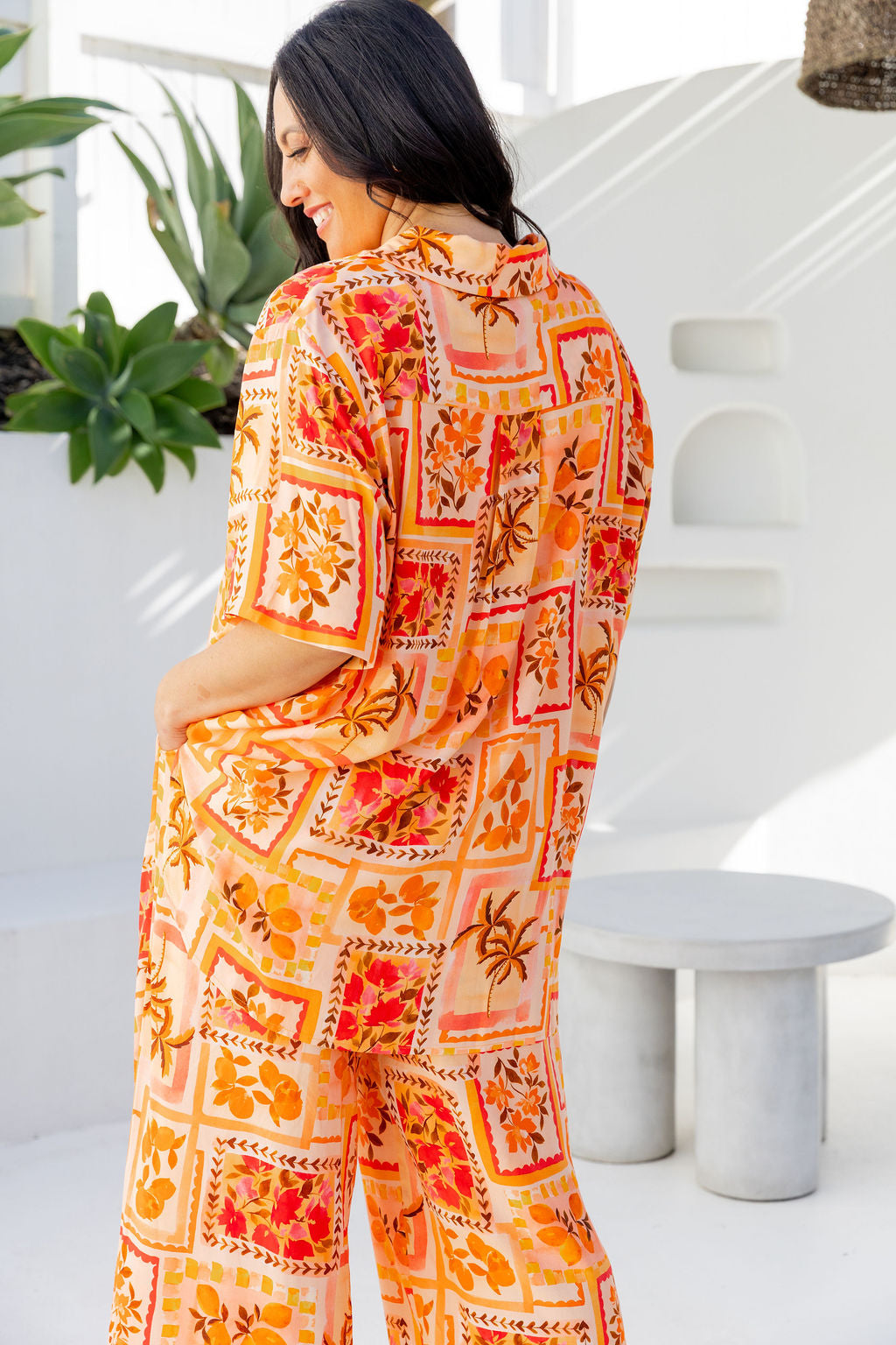 Samara Shirt in Sunkissed Mosaic