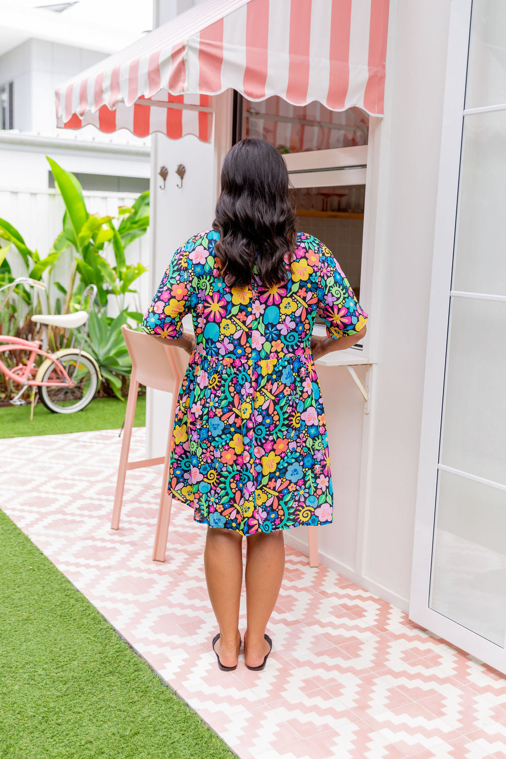 Disco Dress in Garden Party by Kasey Rainbow