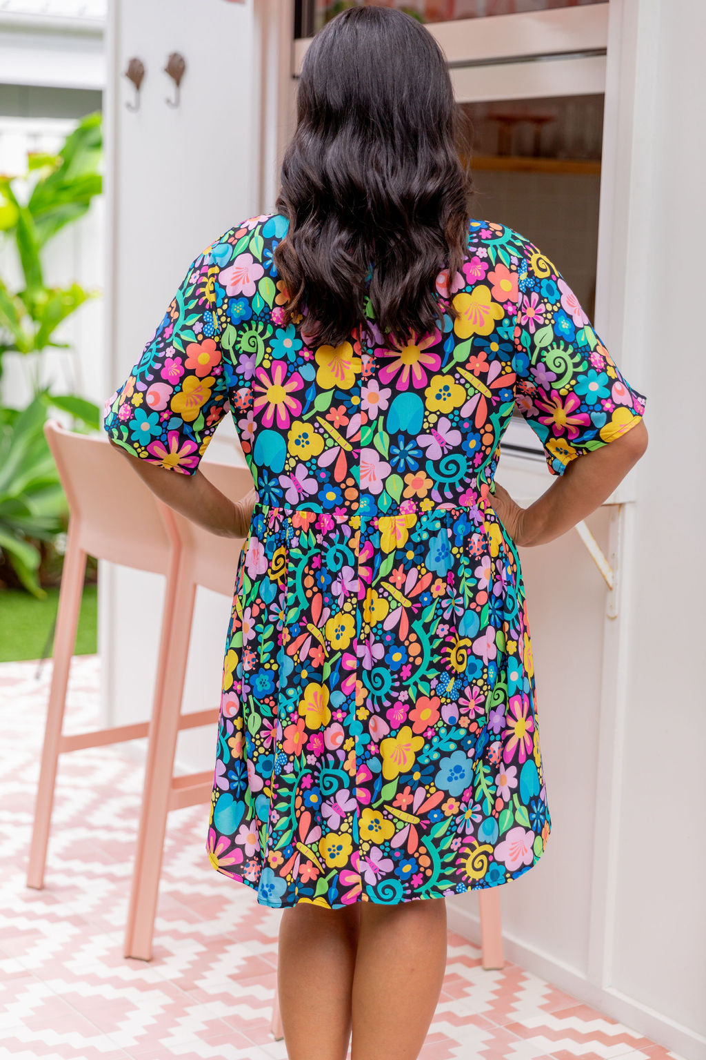 Disco Dress in Garden Party by Kasey Rainbow