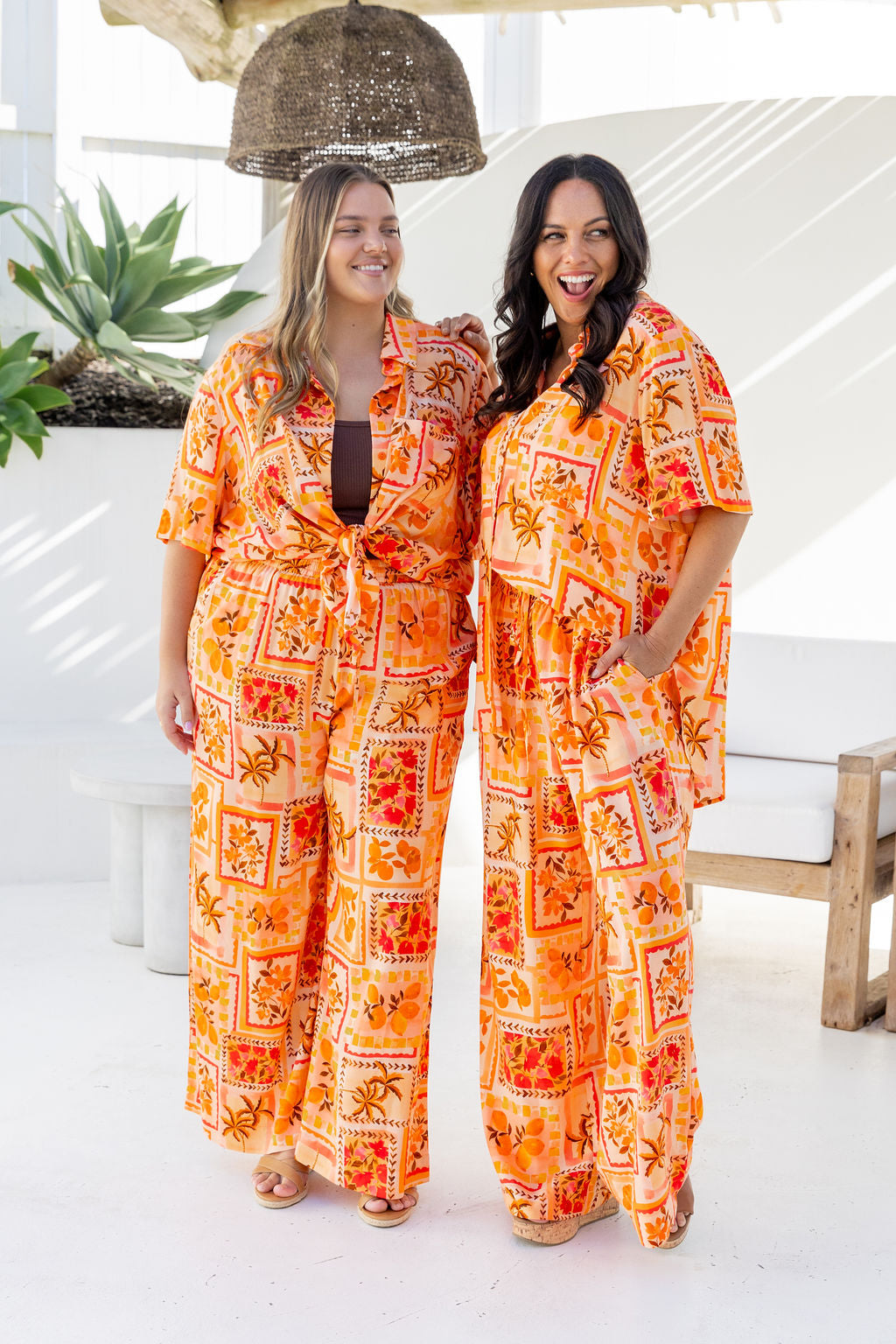Samara Shirt in Sunkissed Mosaic