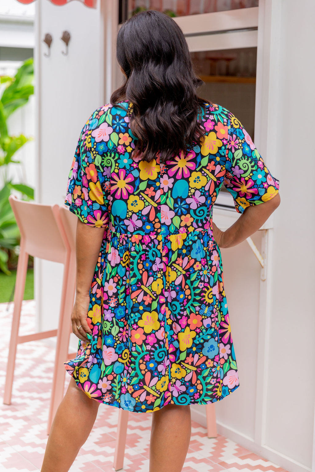 Disco Dress in Garden Party by Kasey Rainbow
