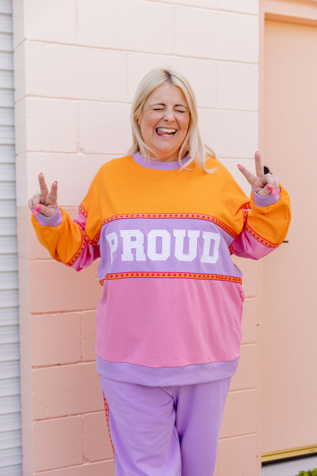 Team PP Sweater in Lilac