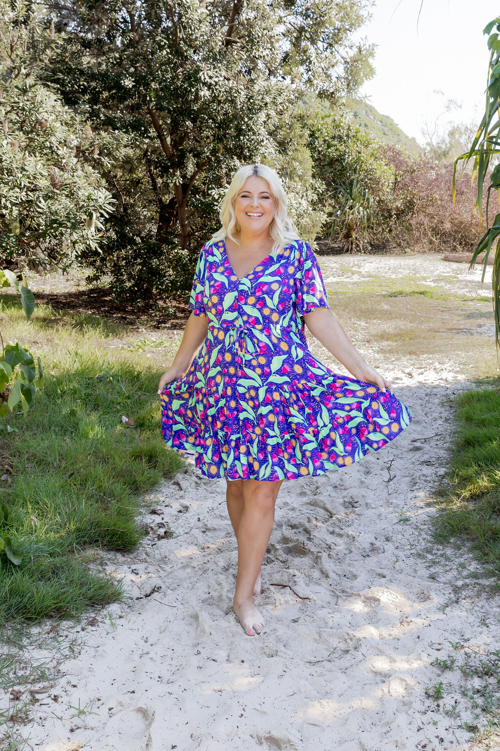 Charlie Dress in Gumnuts
