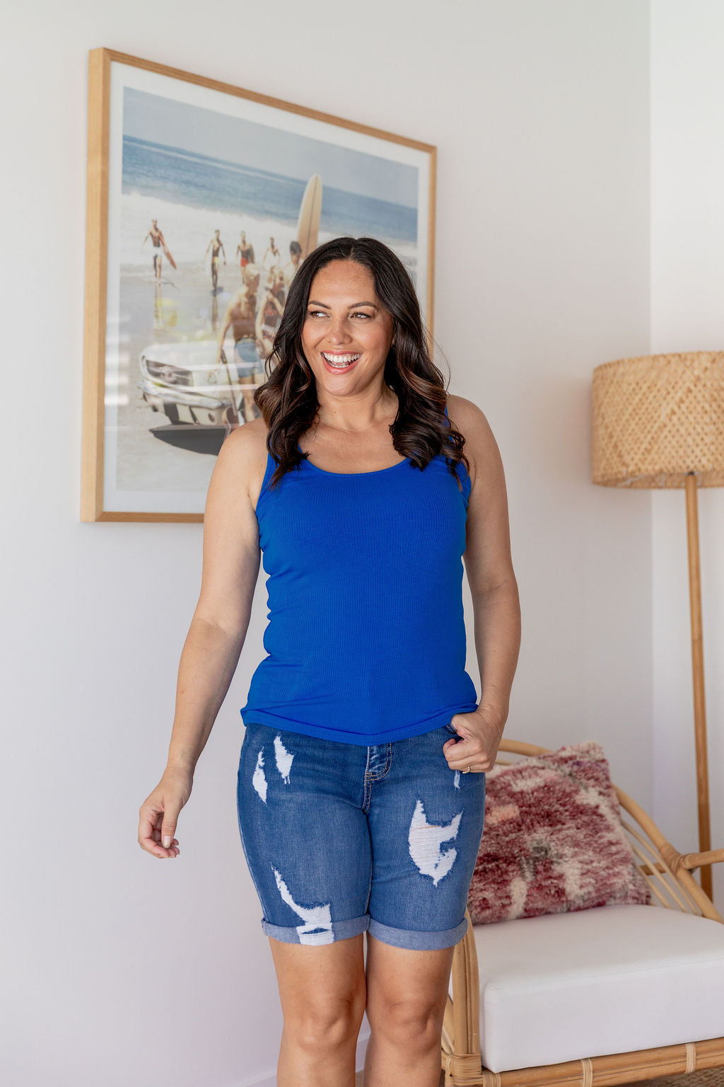 Billi Tank in Cobalt Blue