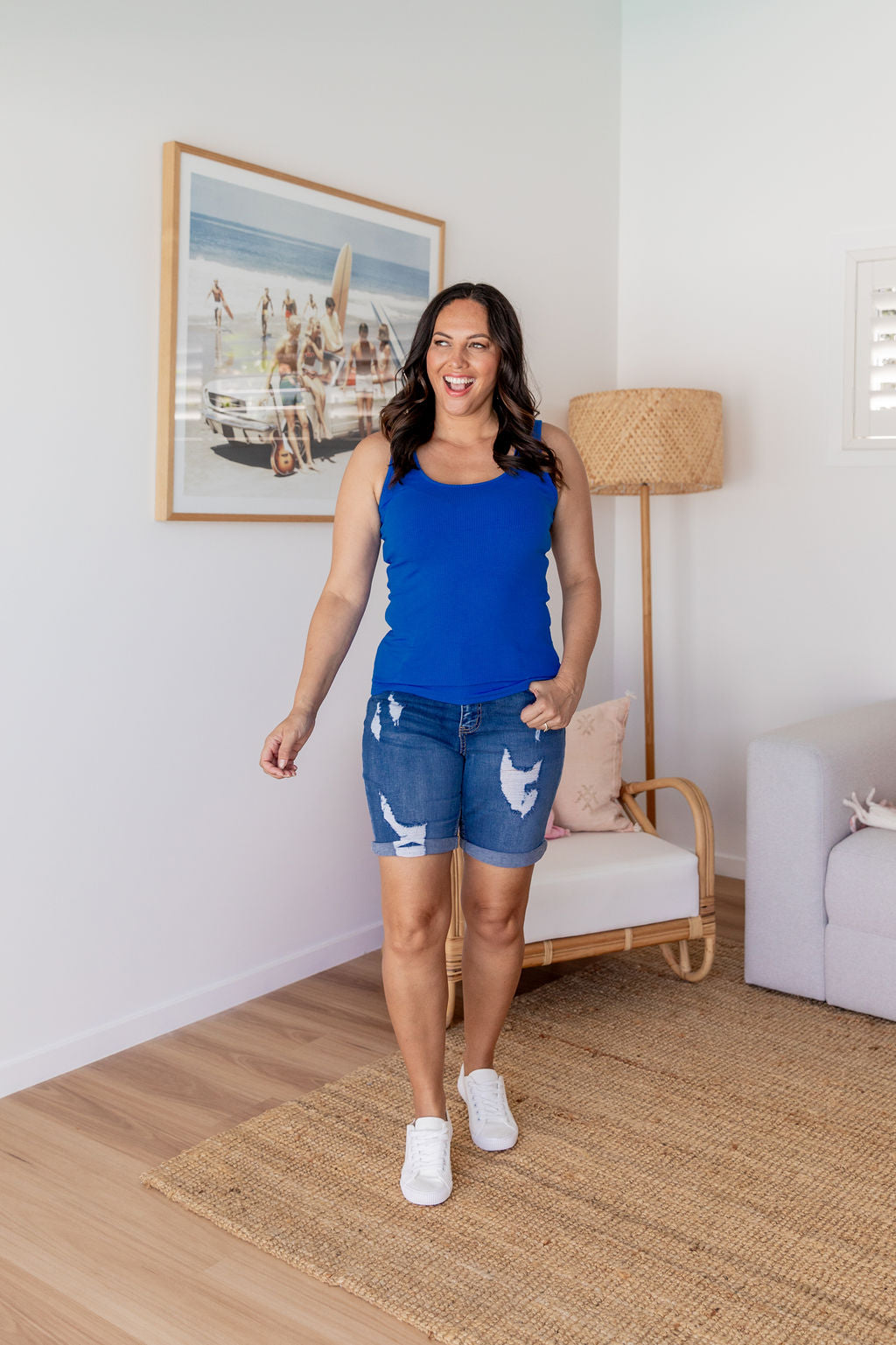 Billi Tank in Cobalt Blue