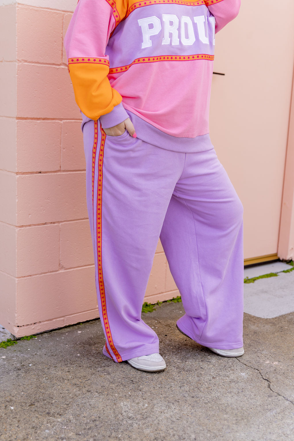 Team PP Pants in Fluro Lilac