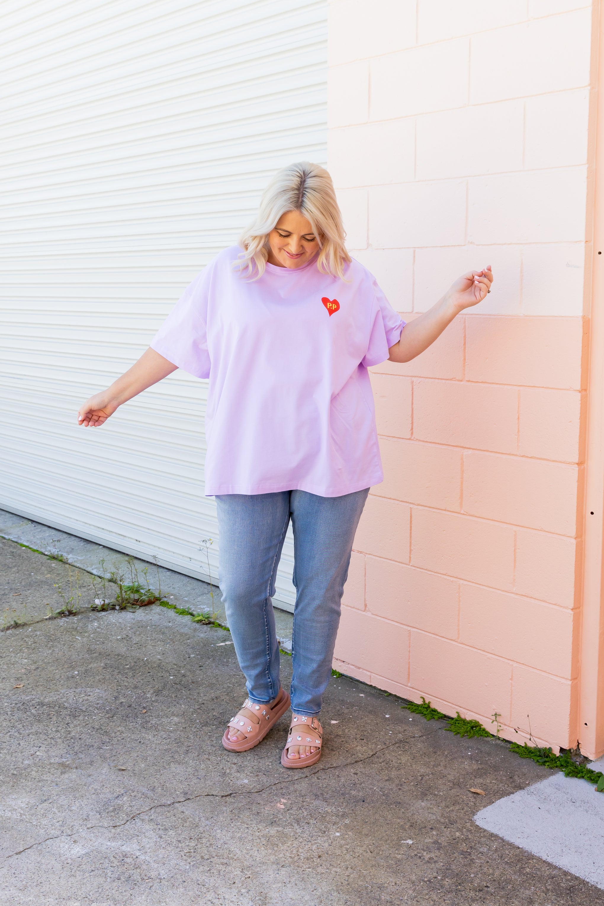 Alfie Oversized Tee In Magic