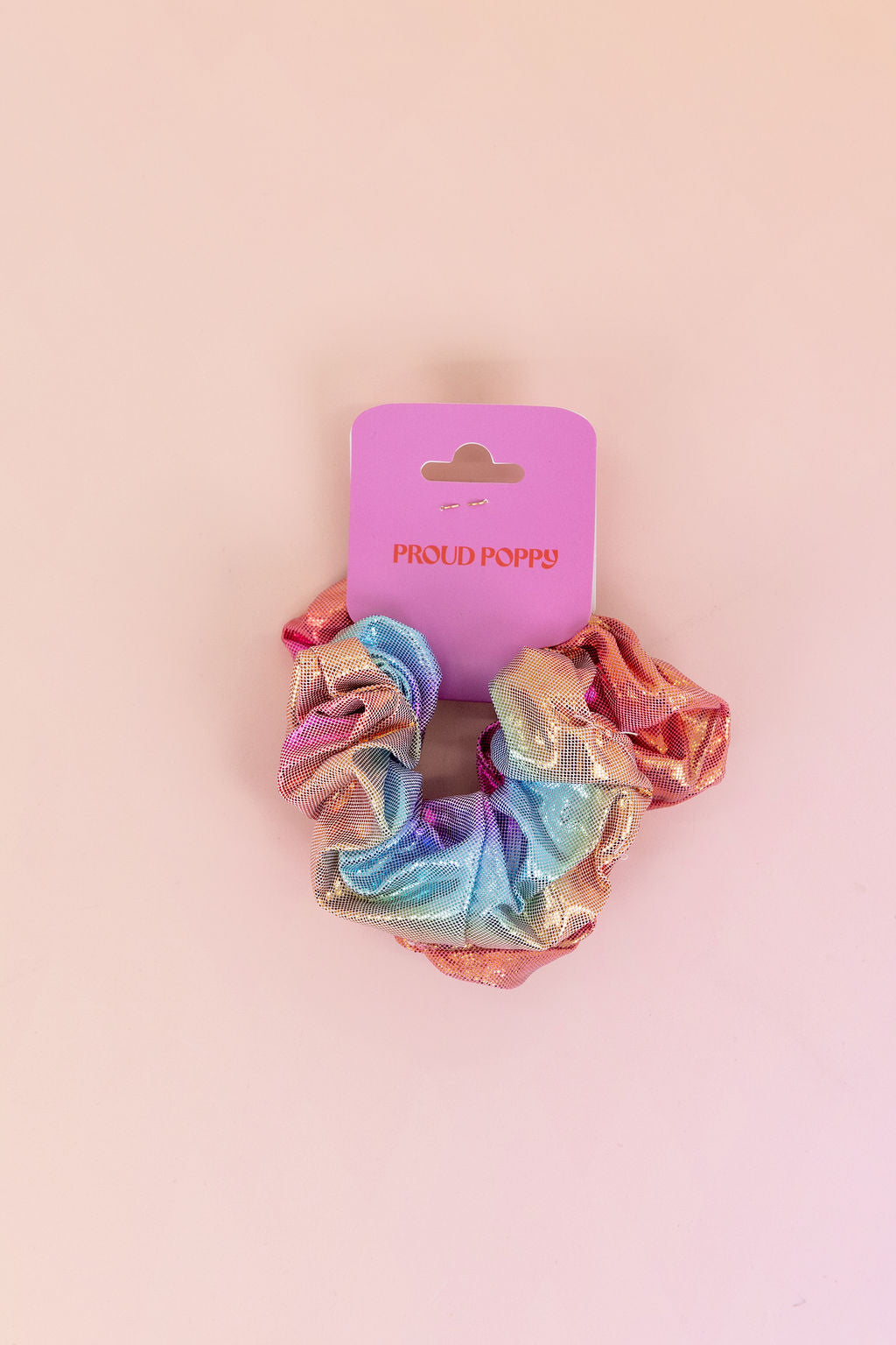 Rainbow Scrunchies – 2 Pack (Pink, Purple & Blue)