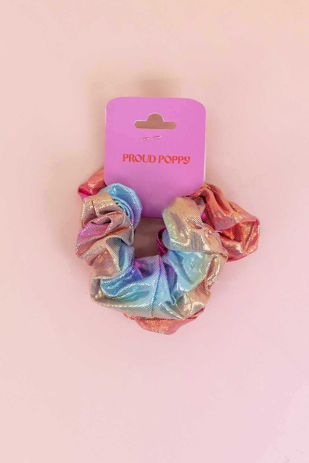 Rainbow Scrunchies – 2 Pack (Pink, Purple & Blue)