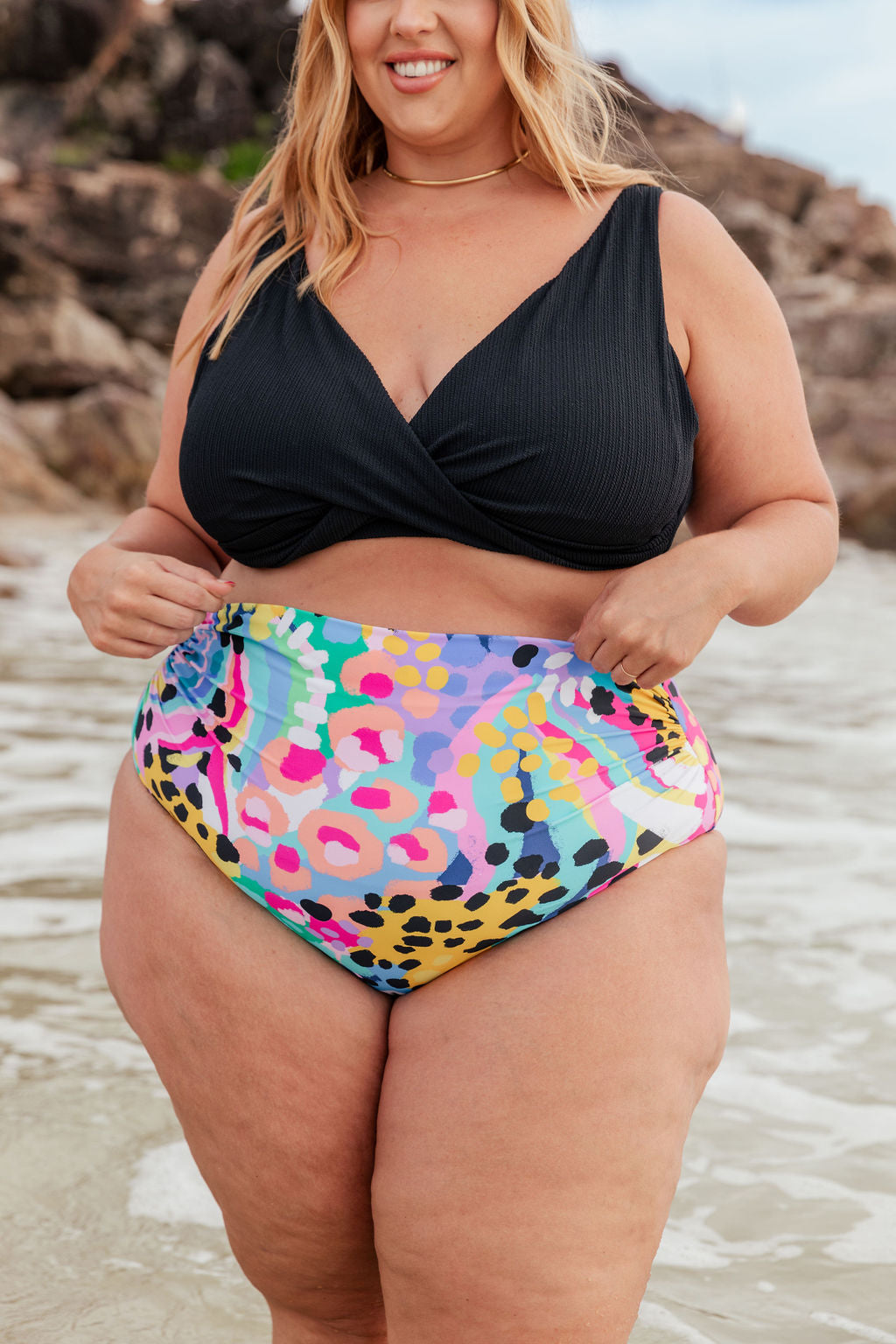 Miami Bikini Pants in Kasey Swim by Kasey Rainbow