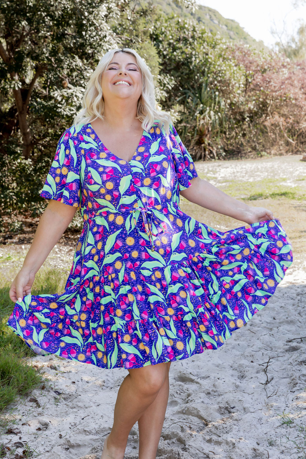 Charlie Dress in Gumnuts