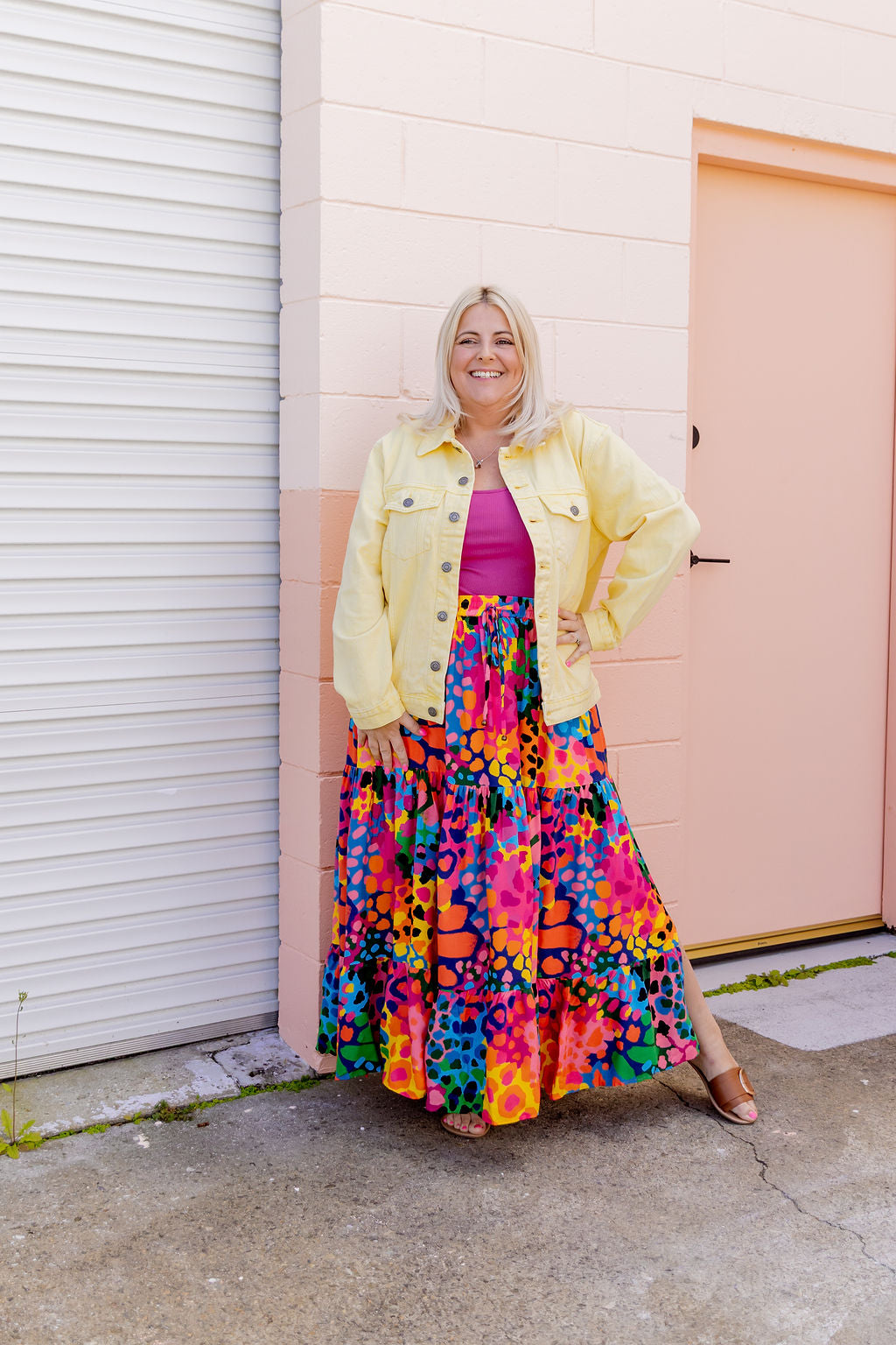 Carrie Maxi Skirt in Alfie by Kasey Rainbow