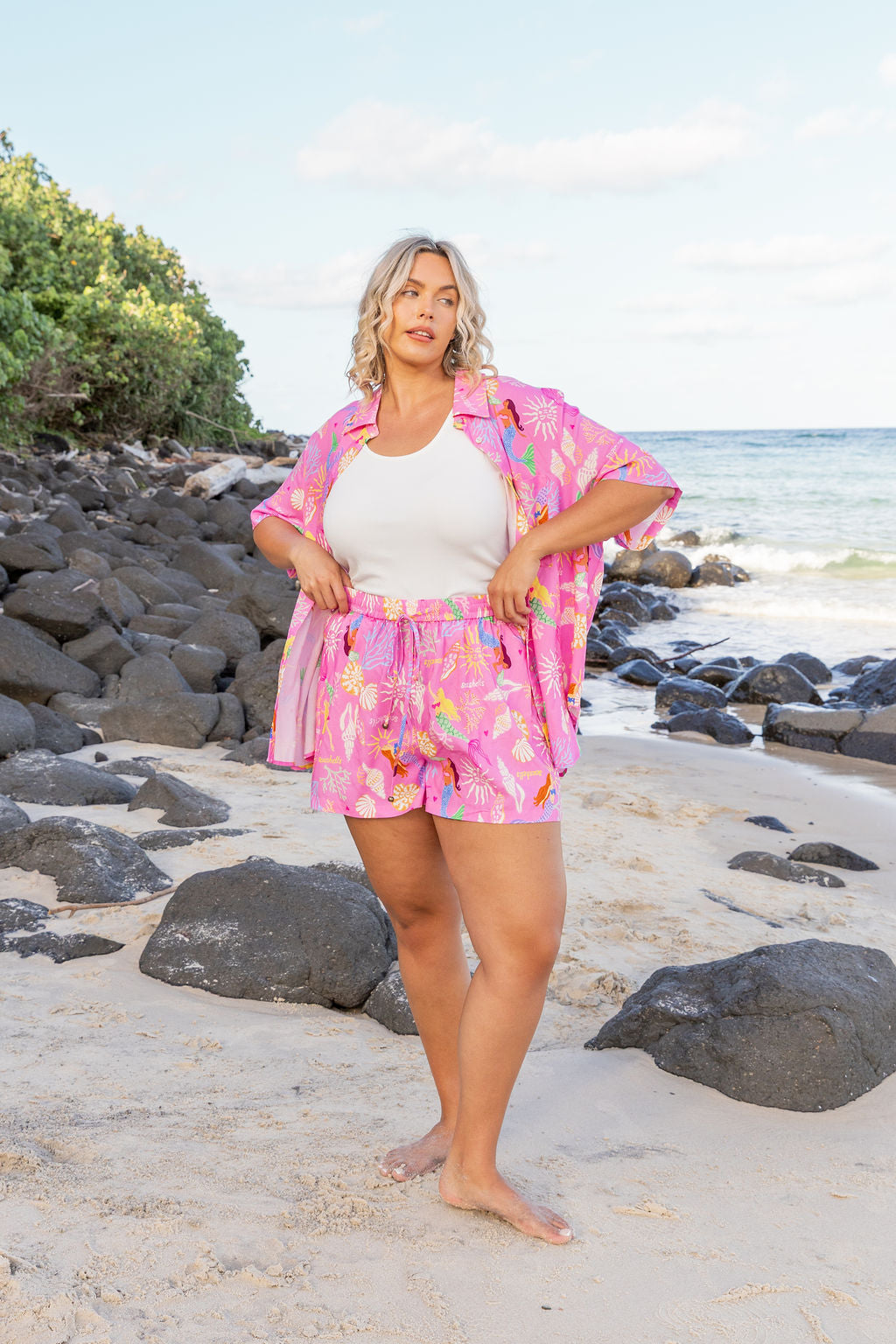 Harlow Shorts in Serena