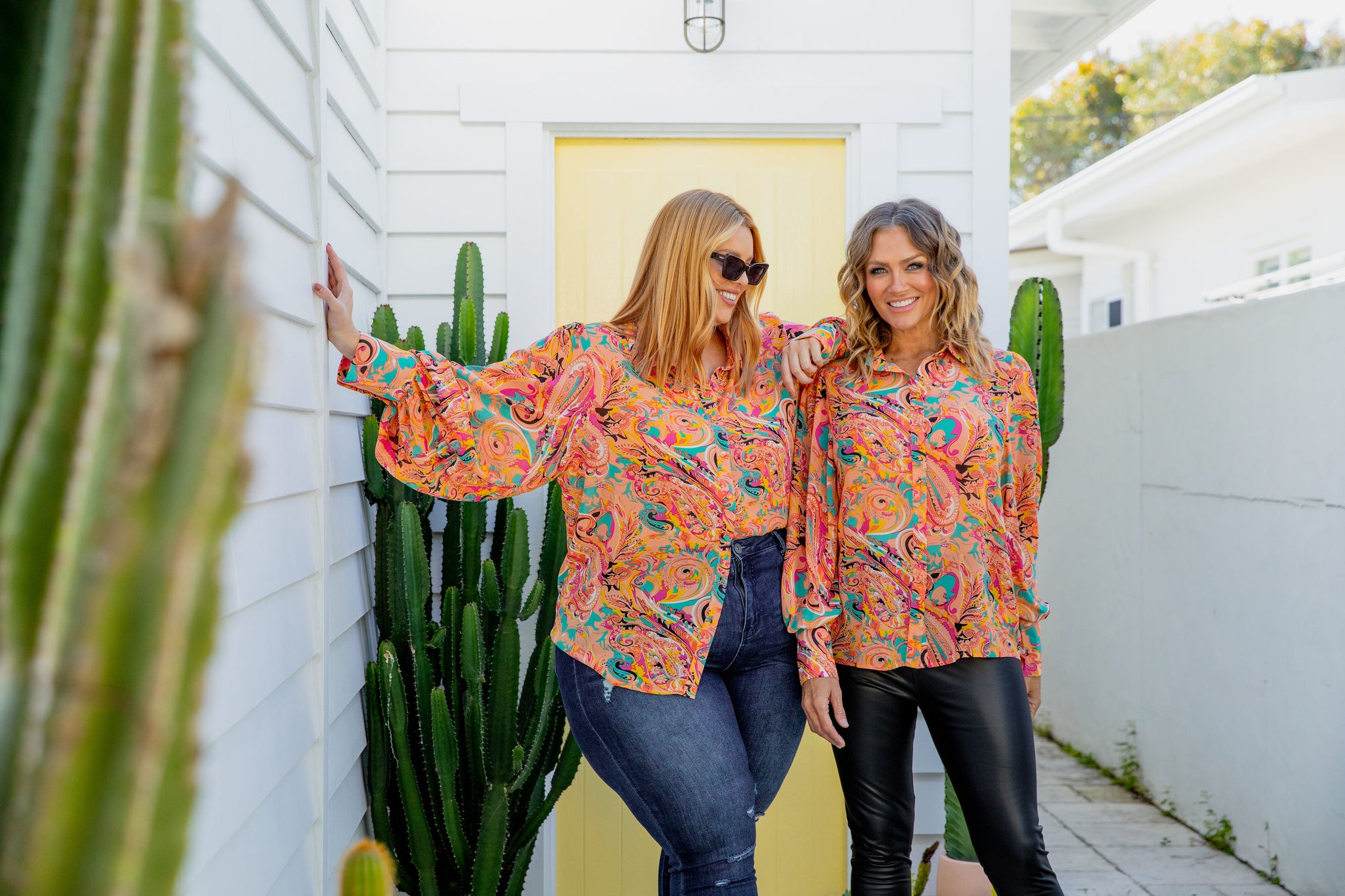 Kailey Blouse in Coral