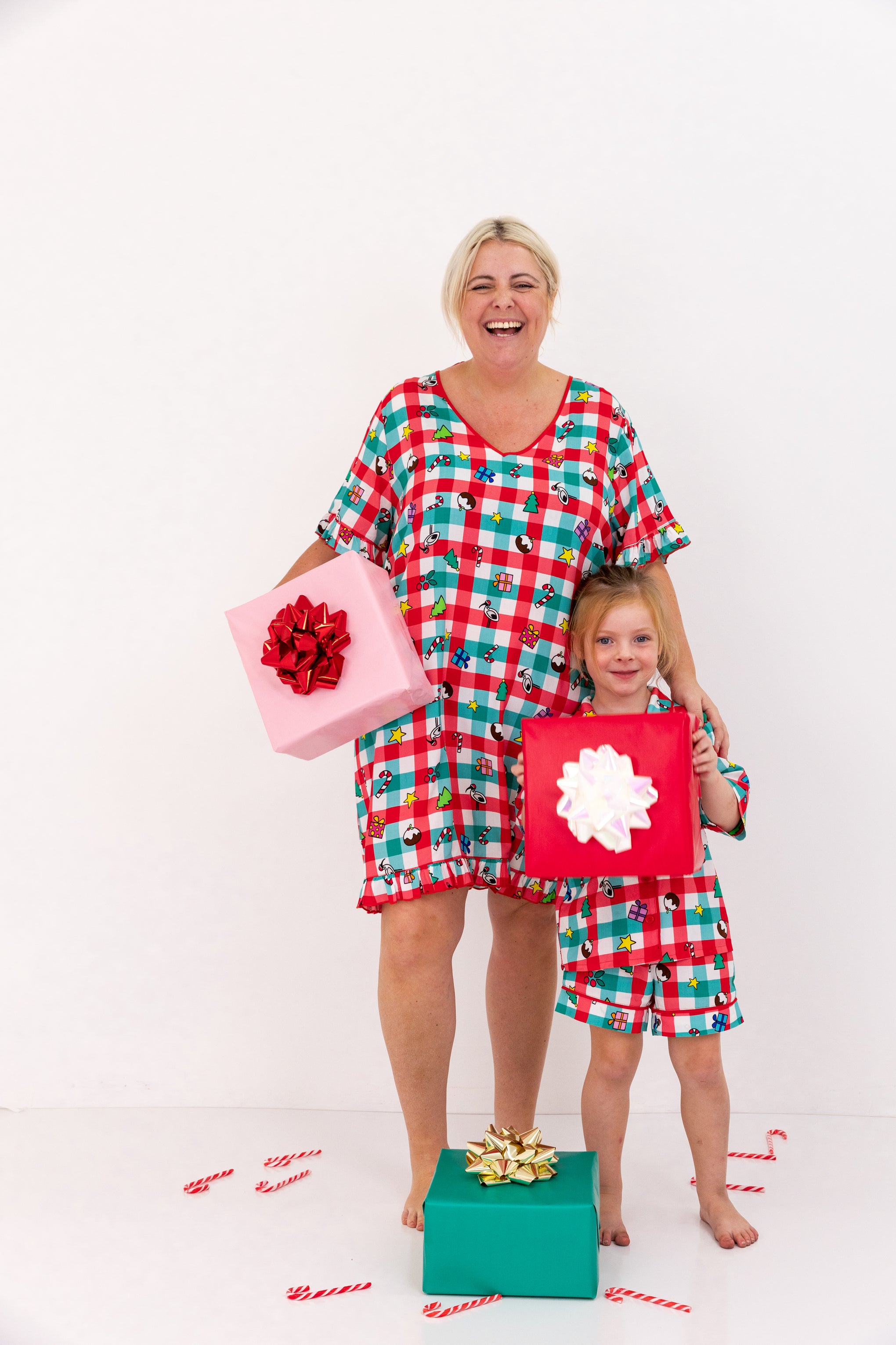 Noel Nightie in Christmas Picnic by Kasey Rainbow