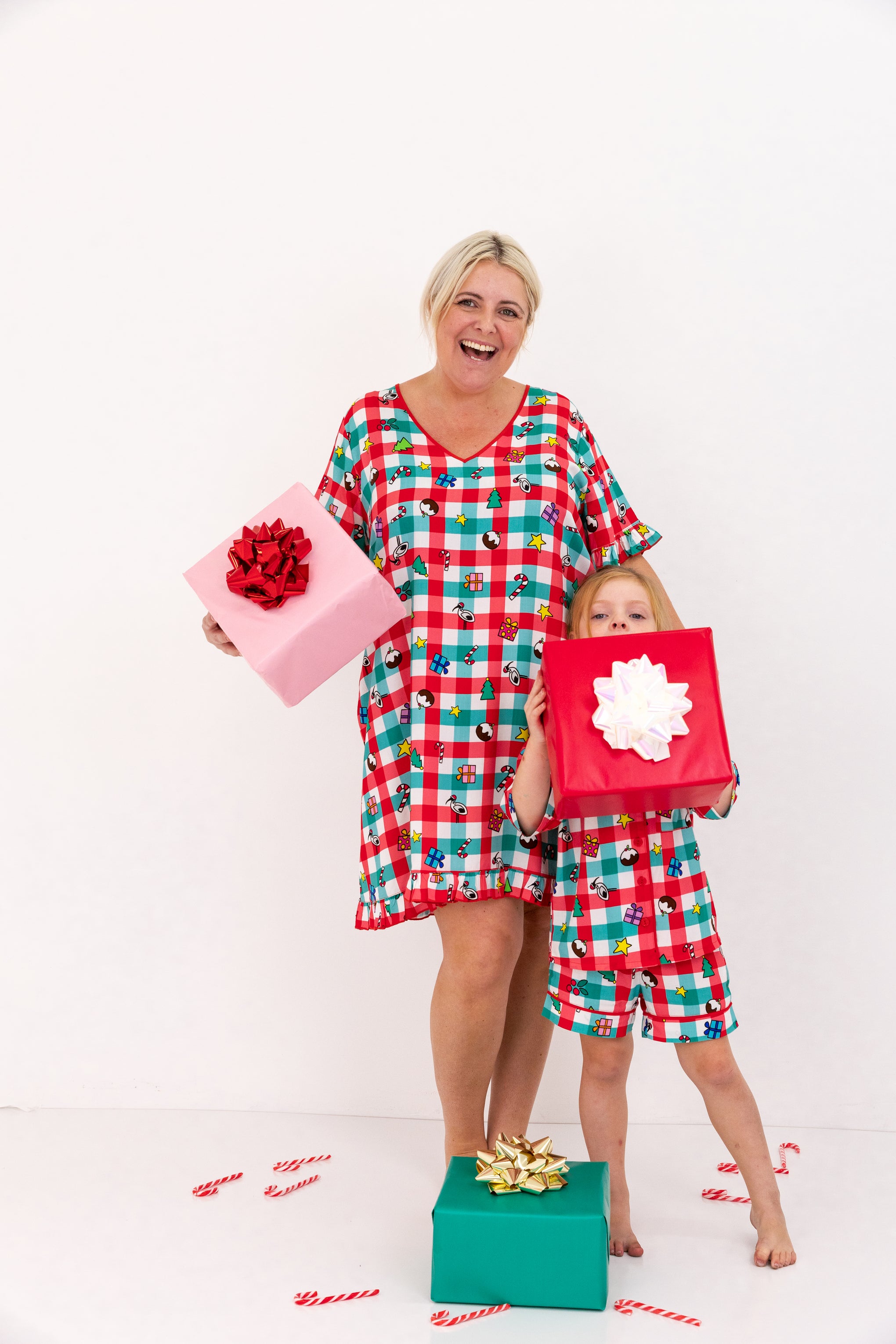 Noel Nightie in Christmas Picnic by Kasey Rainbow