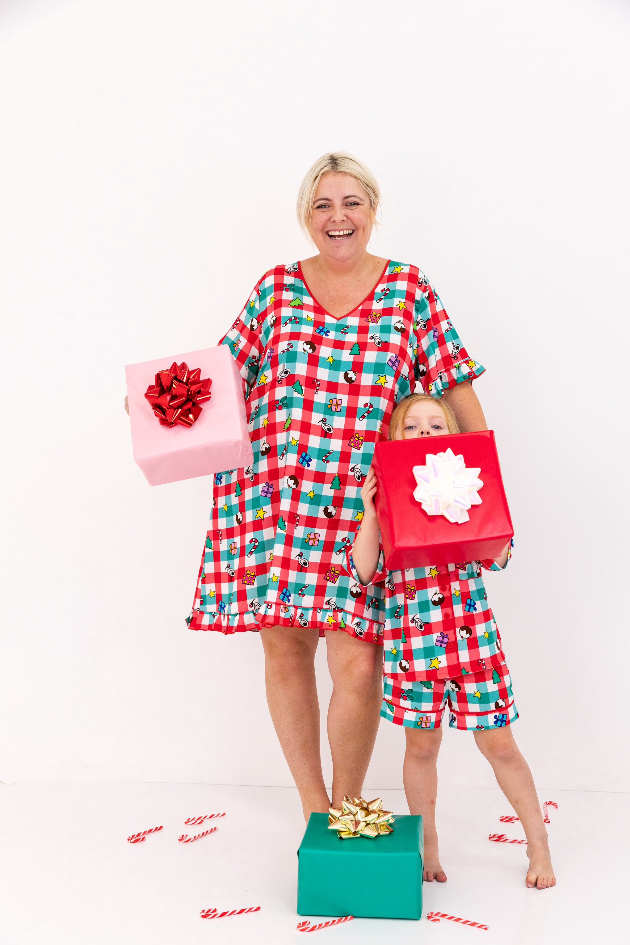 Noel Nightie in Christmas Picnic by Kasey Rainbow