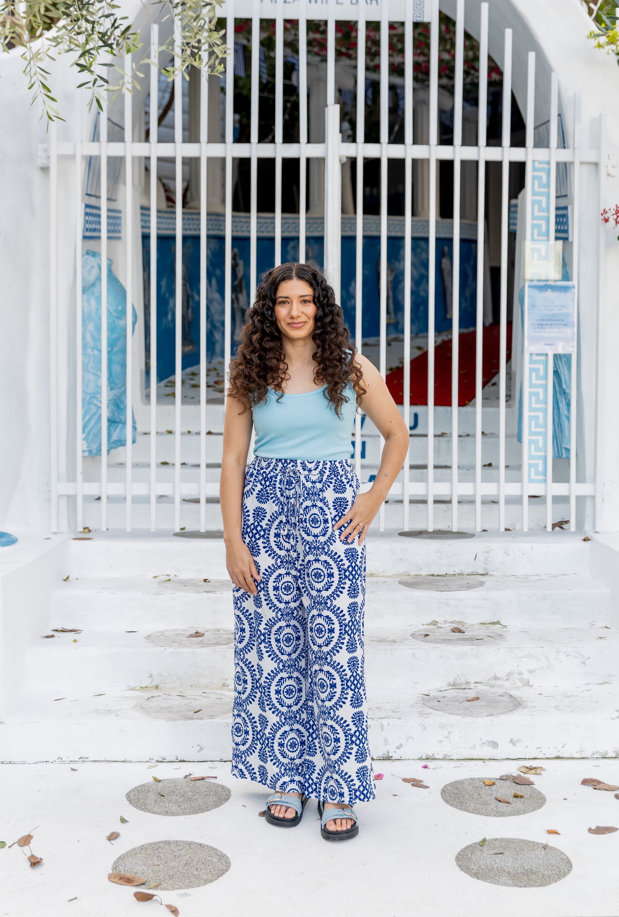 Gina Pants in Mykonos