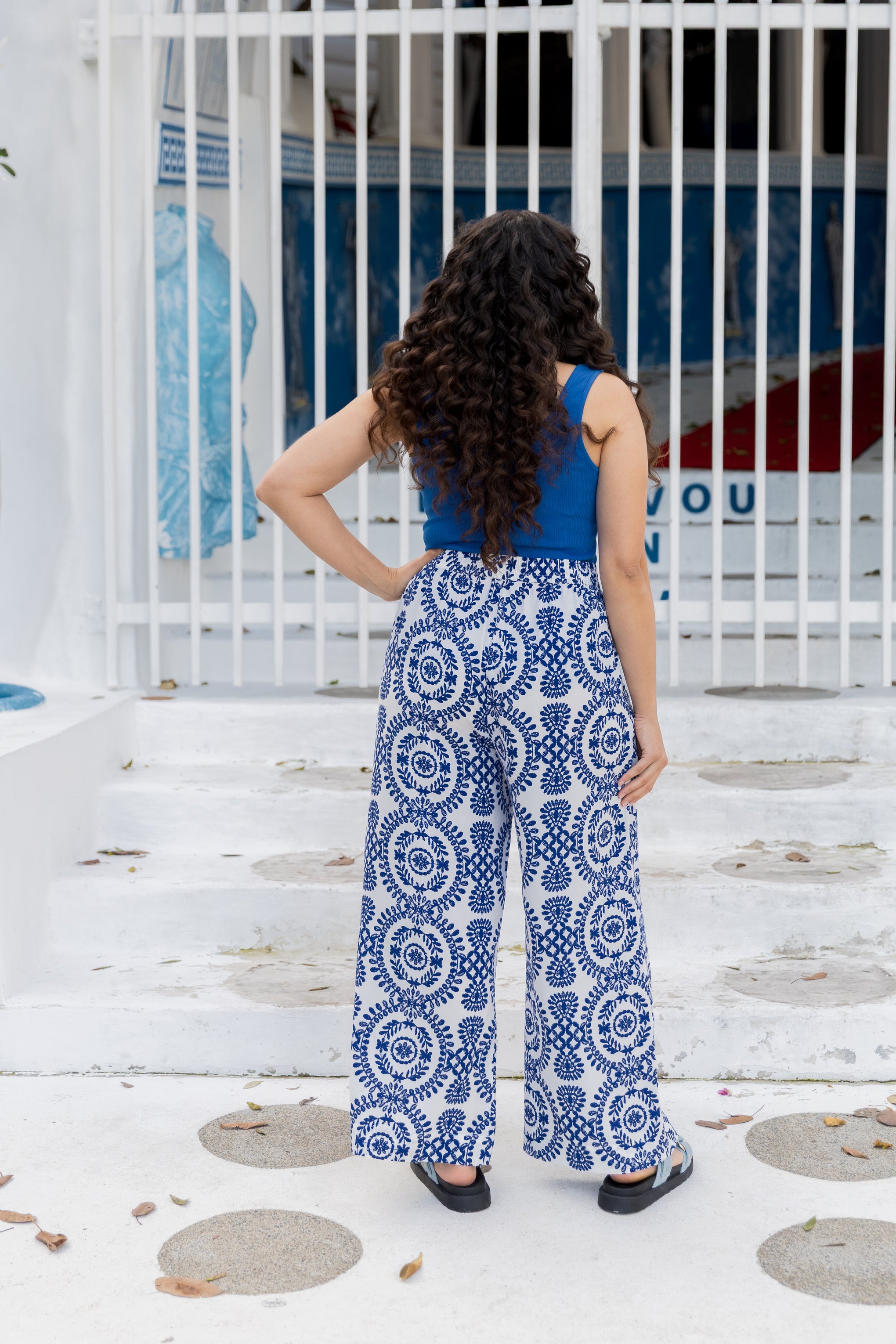 Gina Pants in Mykonos