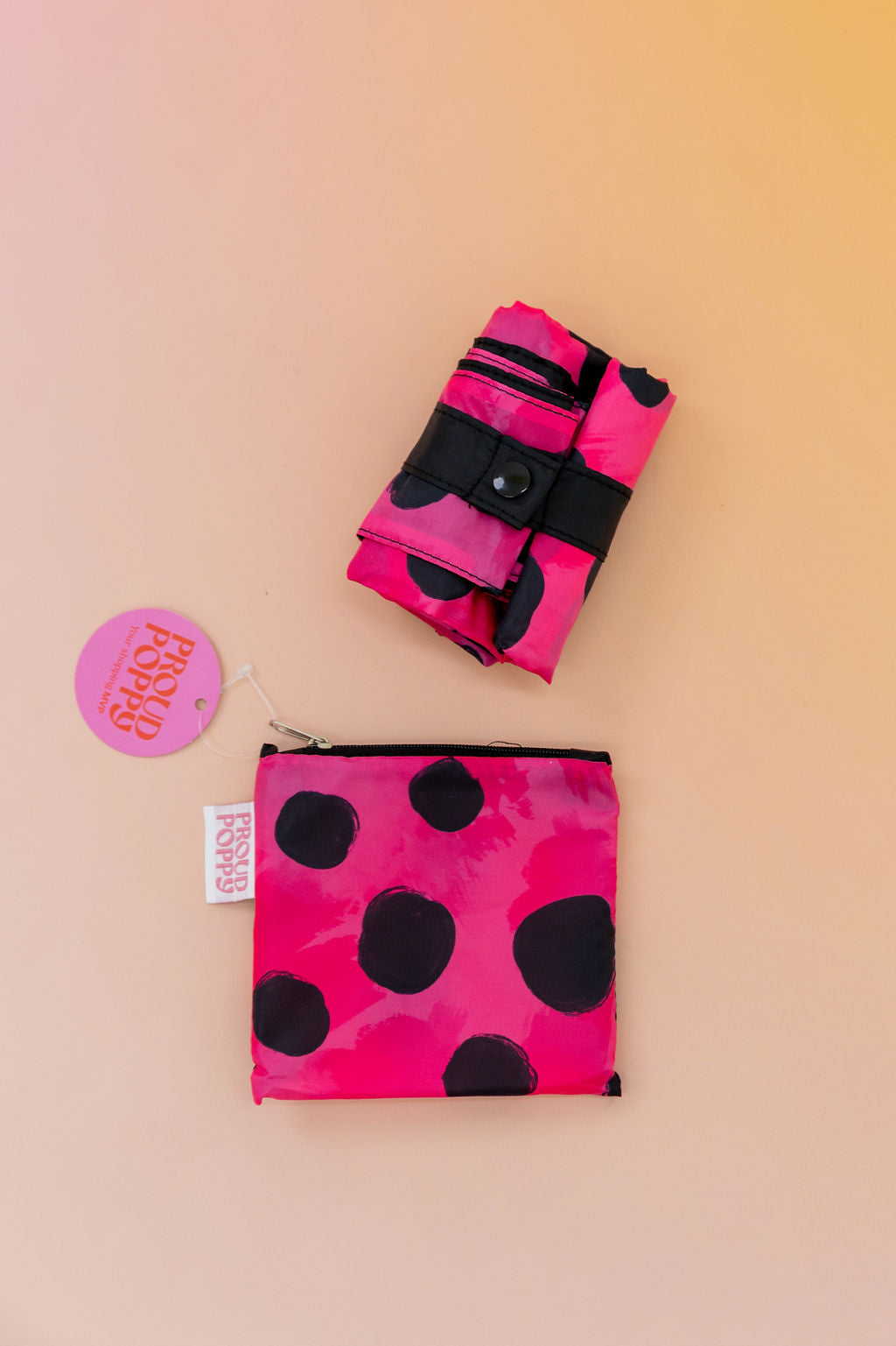 PP Reusable Shopper Bag in Pink Cheetah by Kasey Rainbow