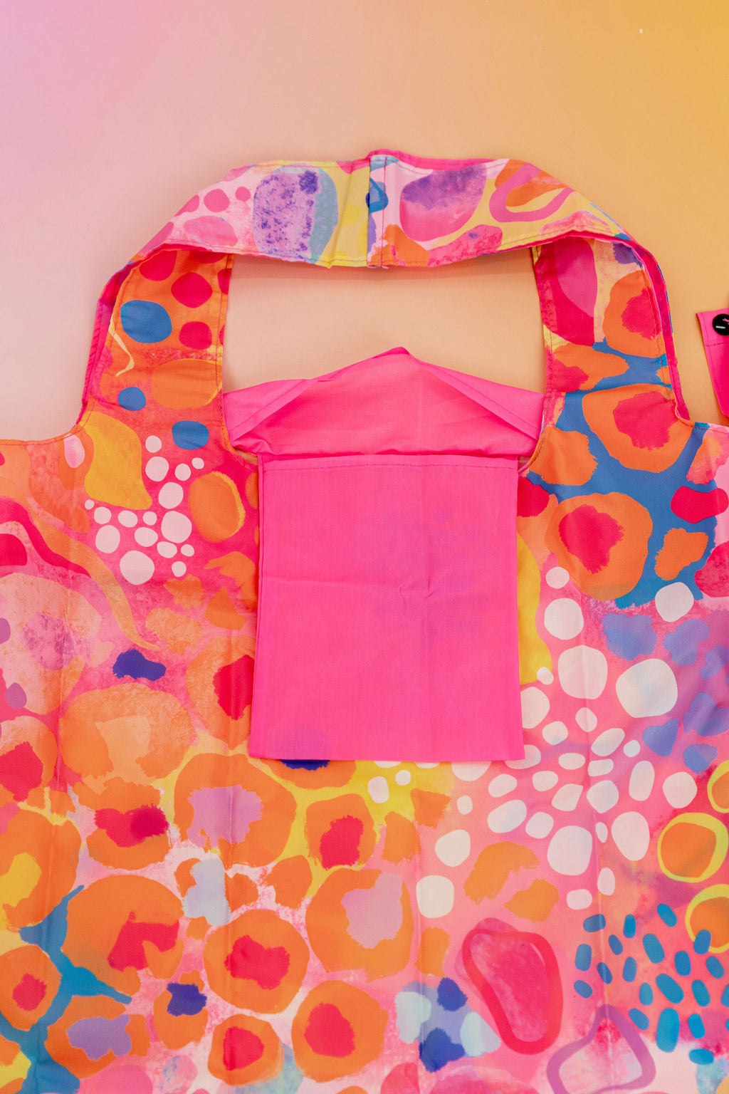PP Reusable Shopper Bag in Tequila Sunrise by Kasey Rainbow