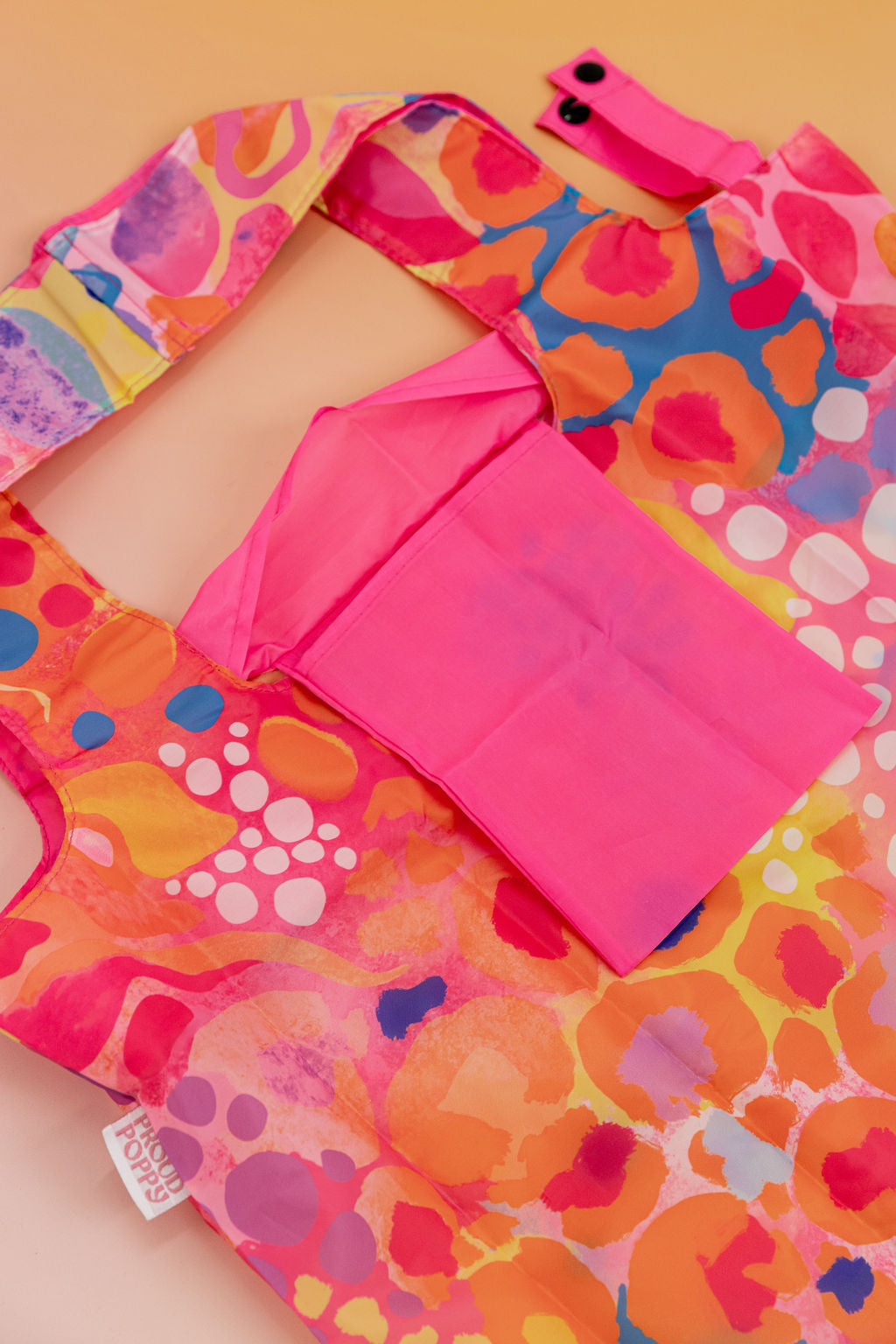 PP Reusable Shopper Bag in Tequila Sunrise by Kasey Rainbow