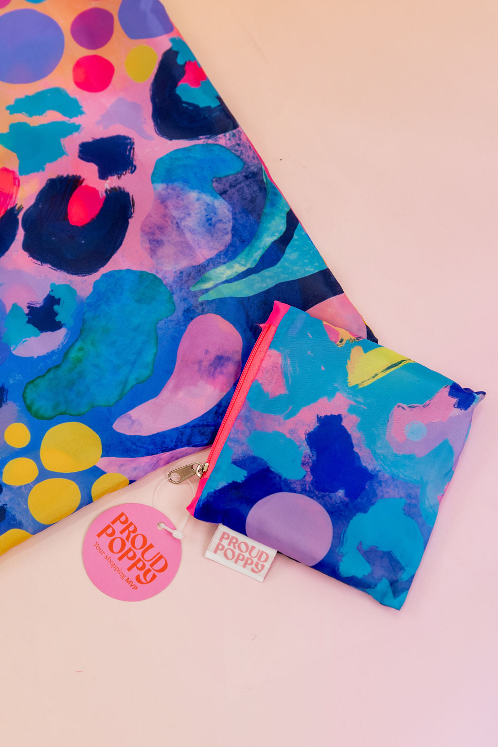 PP Reusable Shopper Bag in Remix by Kasey Rainbow