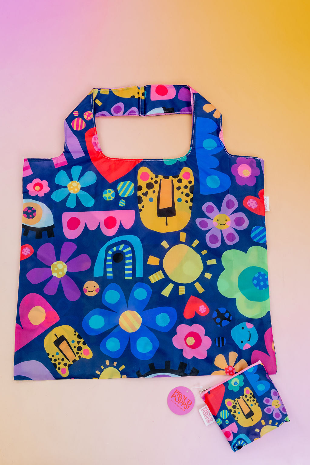 PP Reusable Shopper Bag in My Things by Kasey Rainbow