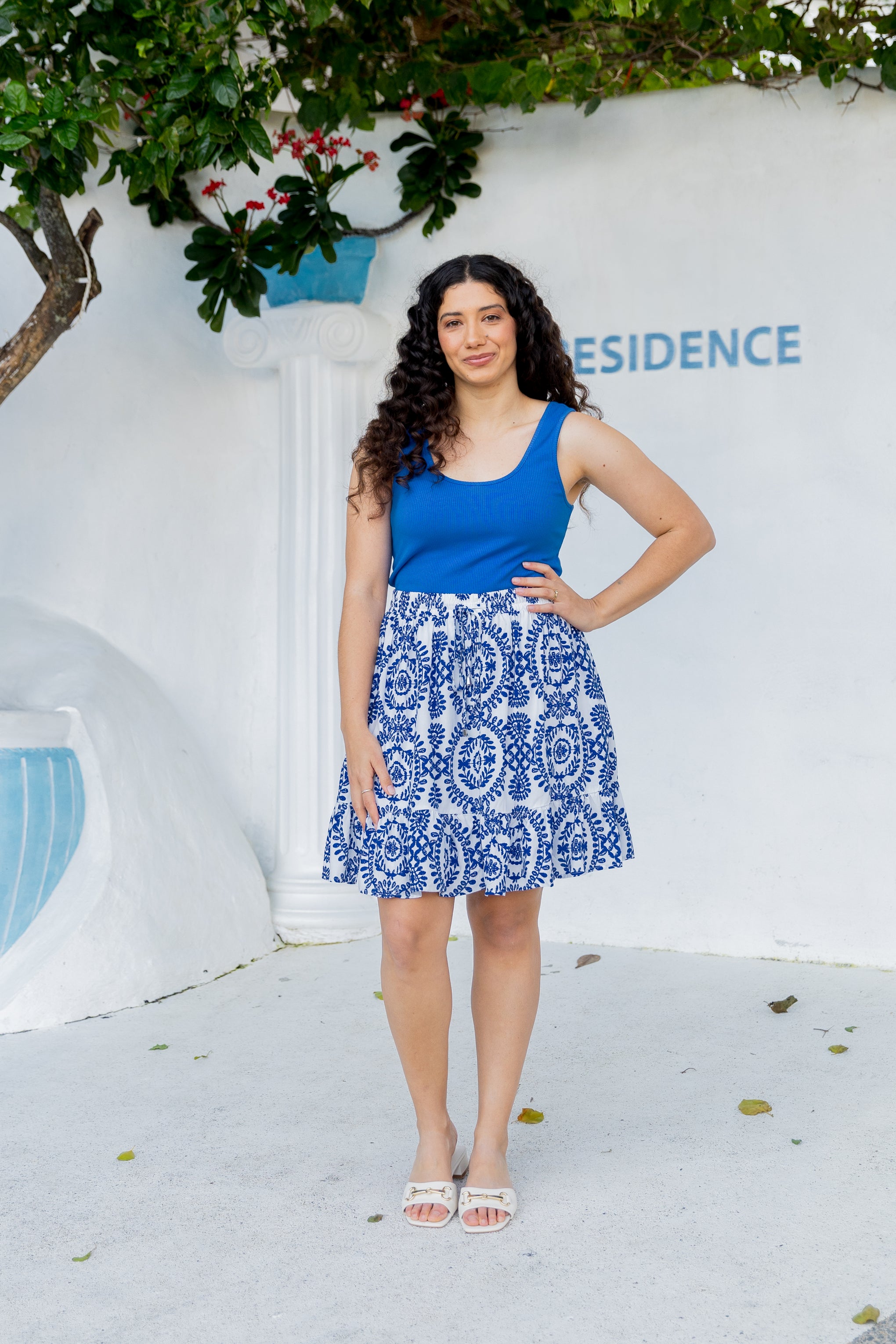 Brooke Skirt in Mykonos
