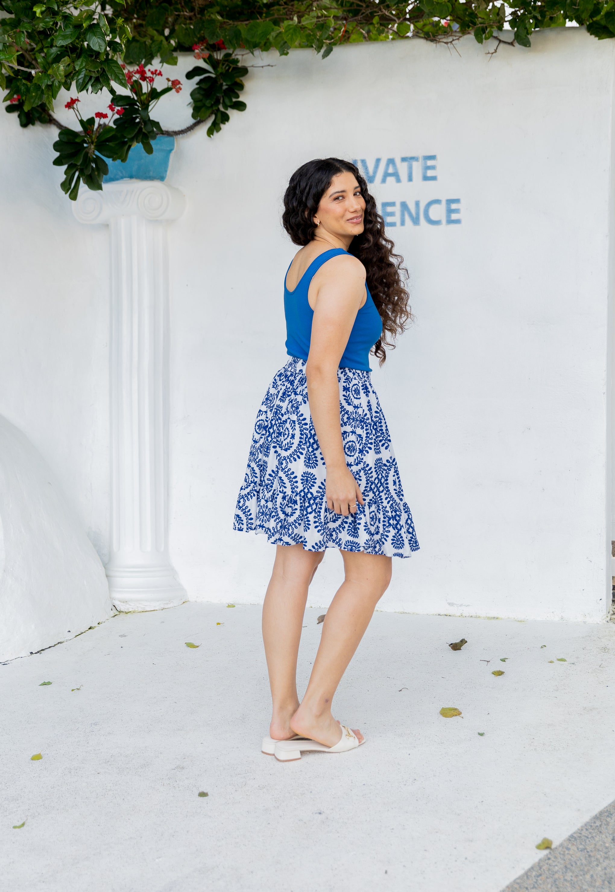 Brooke Skirt in Mykonos