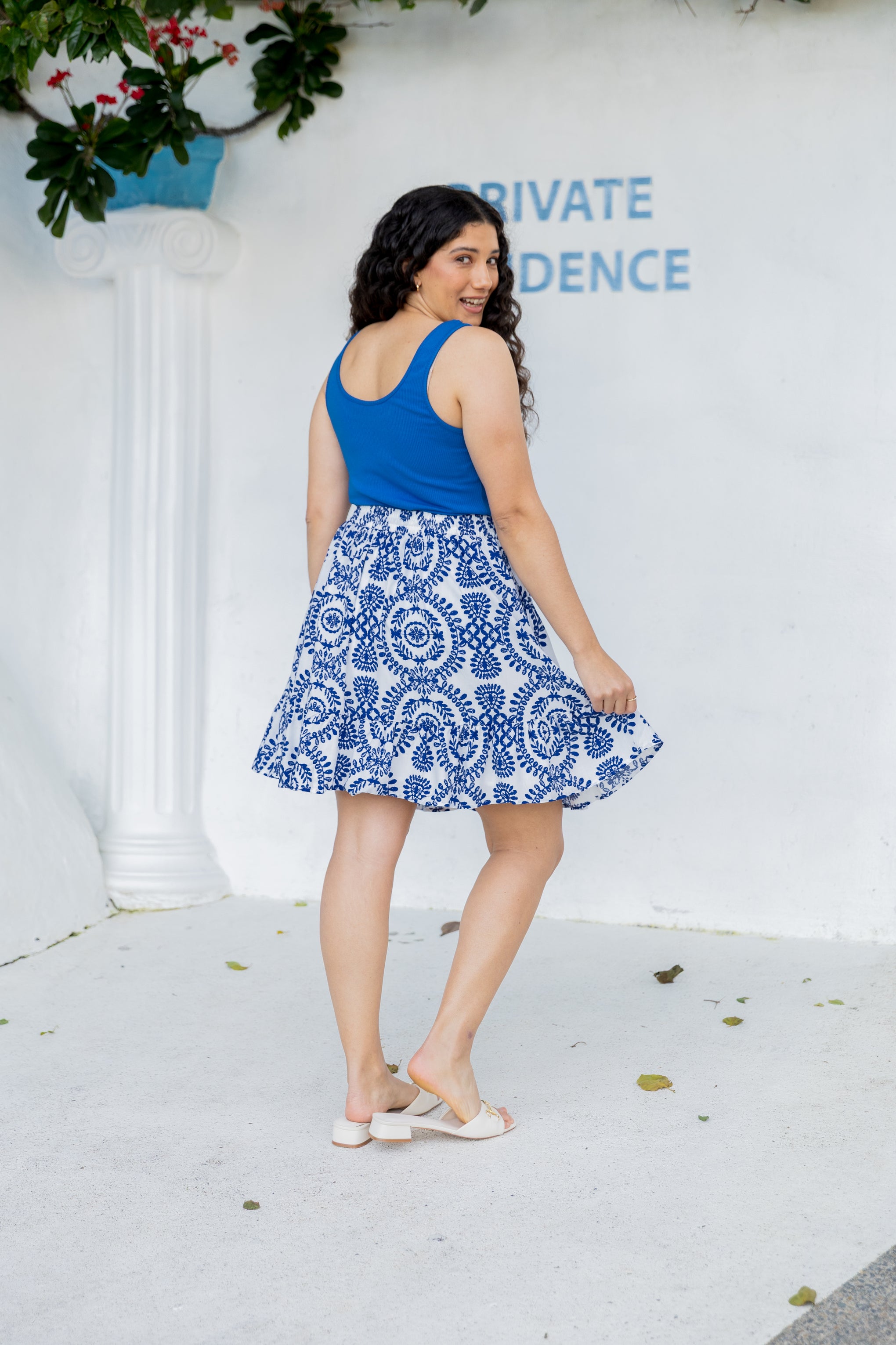 Brooke Skirt in Mykonos