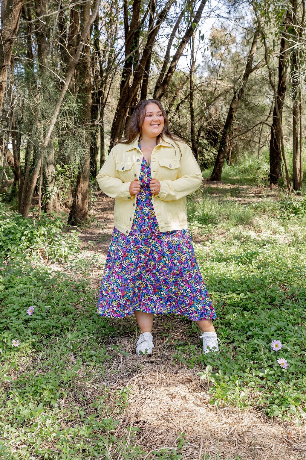 Millie Dress in Ditsy by Kasey Rainbow