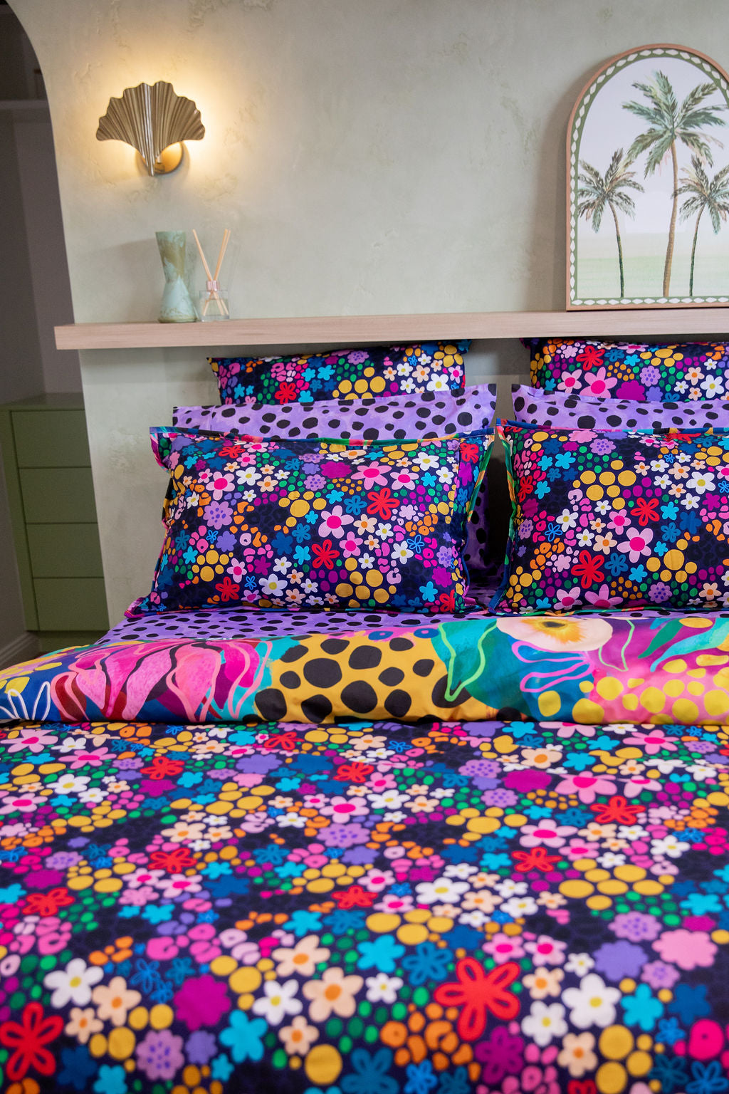 Quilt Cover Set in Matilda by Kasey Rainbow