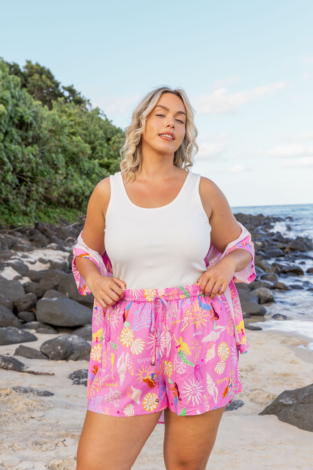 Harlow Shorts in Serena