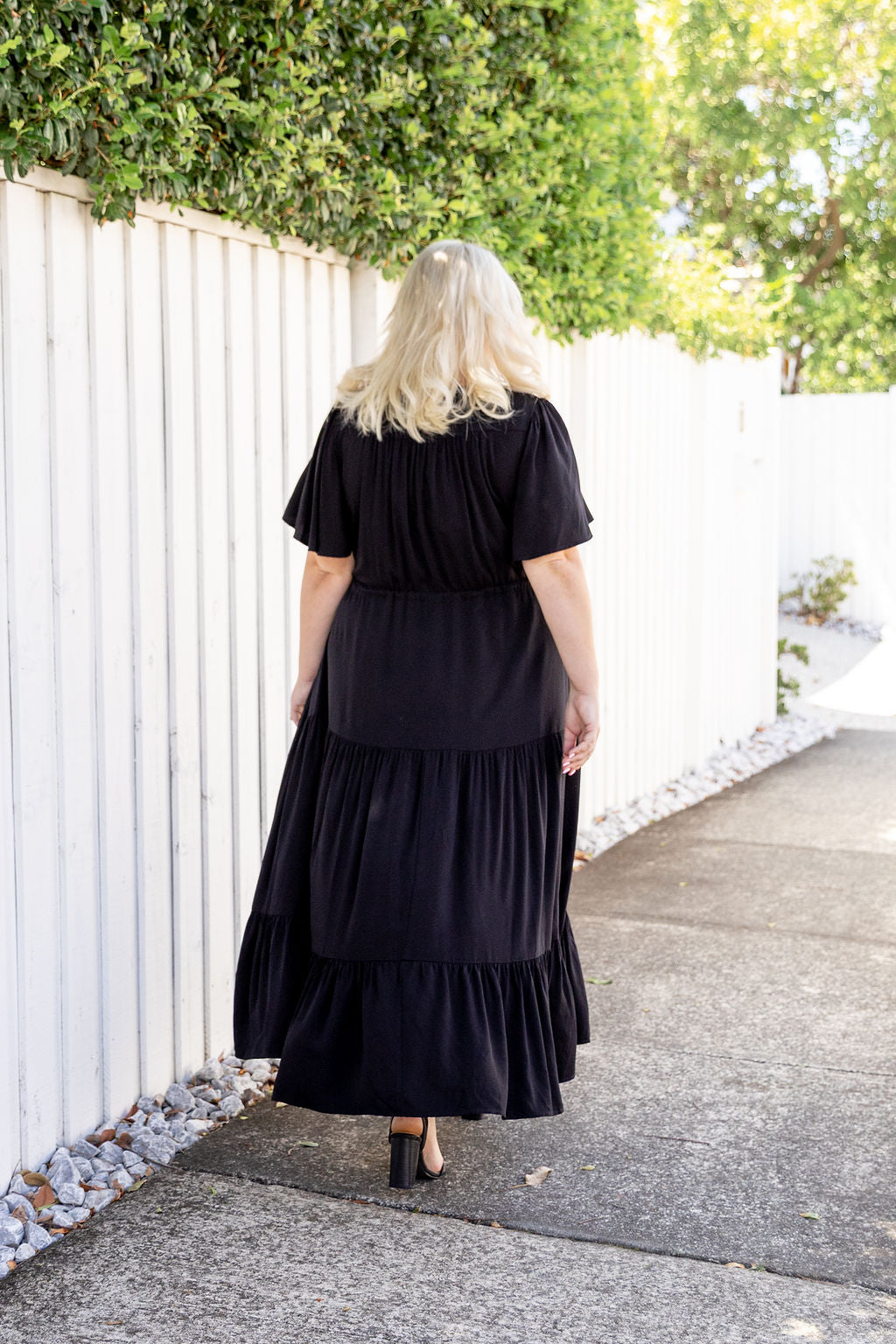 Bonnie Maxi Dress in Black
