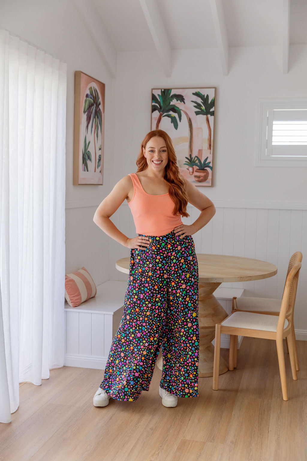 Zelda Pants in Black Pebble by Kasey Rainbow