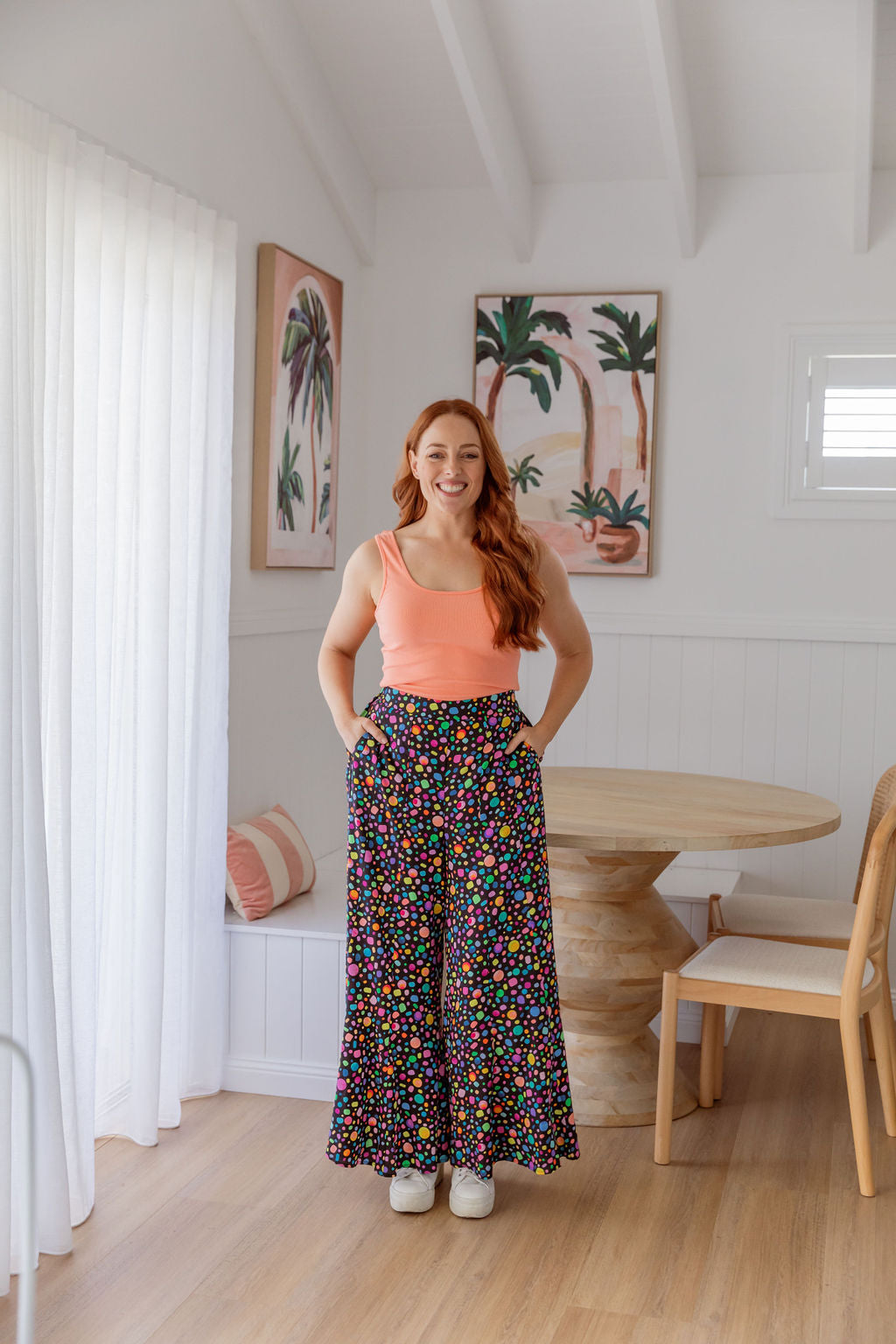 Zelda Pants in Black Pebble by Kasey Rainbow