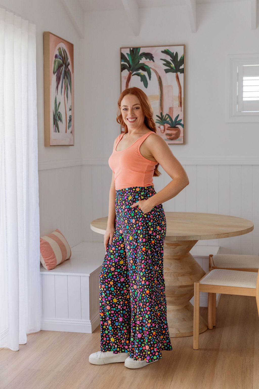 Zelda Pants in Black Pebble by Kasey Rainbow