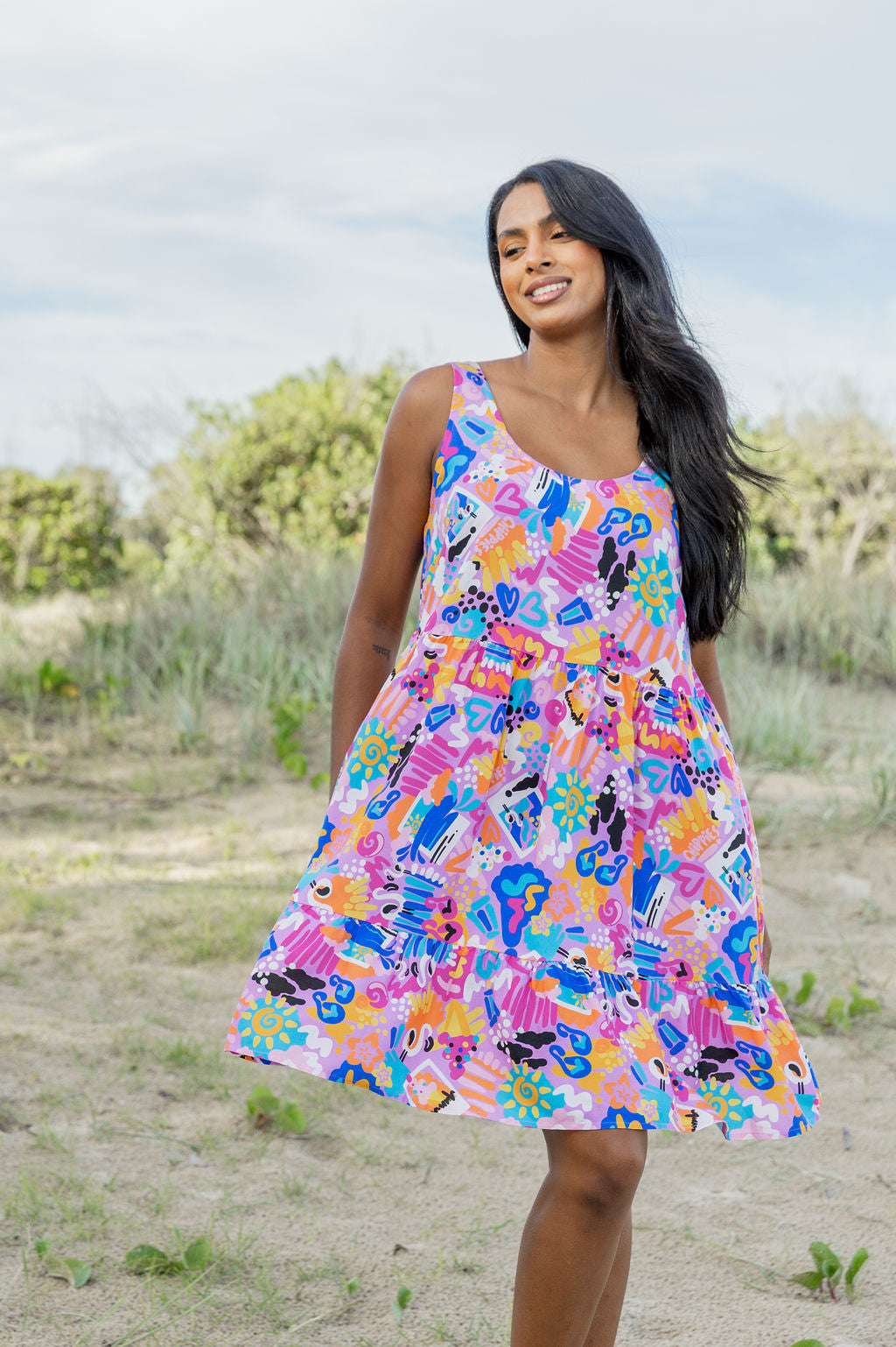 Tony Dress in Summer Snapshots by Kasey Rainbow