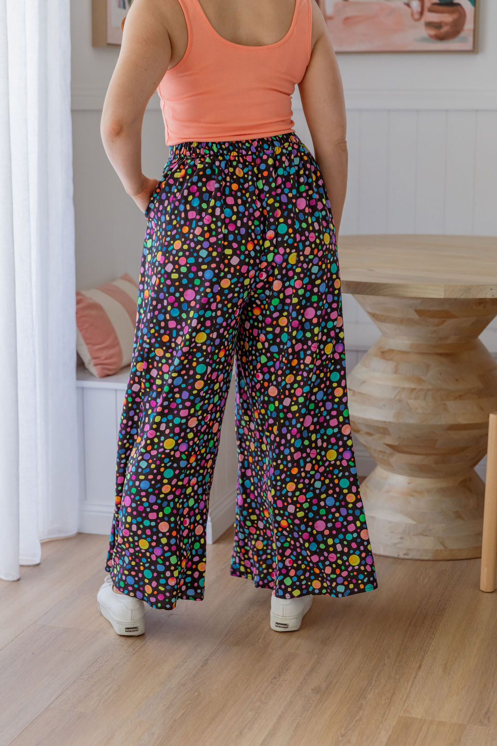 Zelda Pants in Black Pebble by Kasey Rainbow