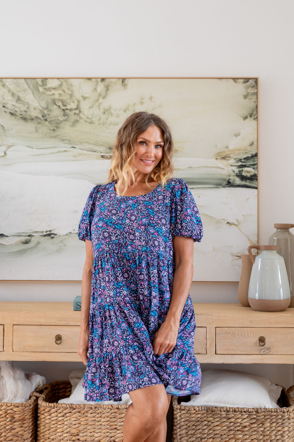 Greta Party Dress in Jasmine