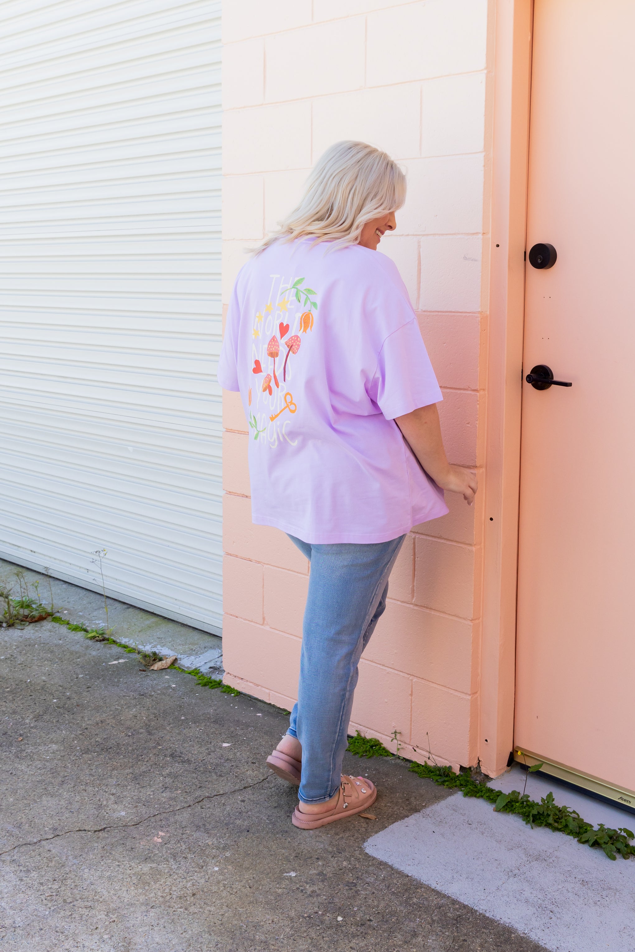 Alfie Oversized Tee In Magic