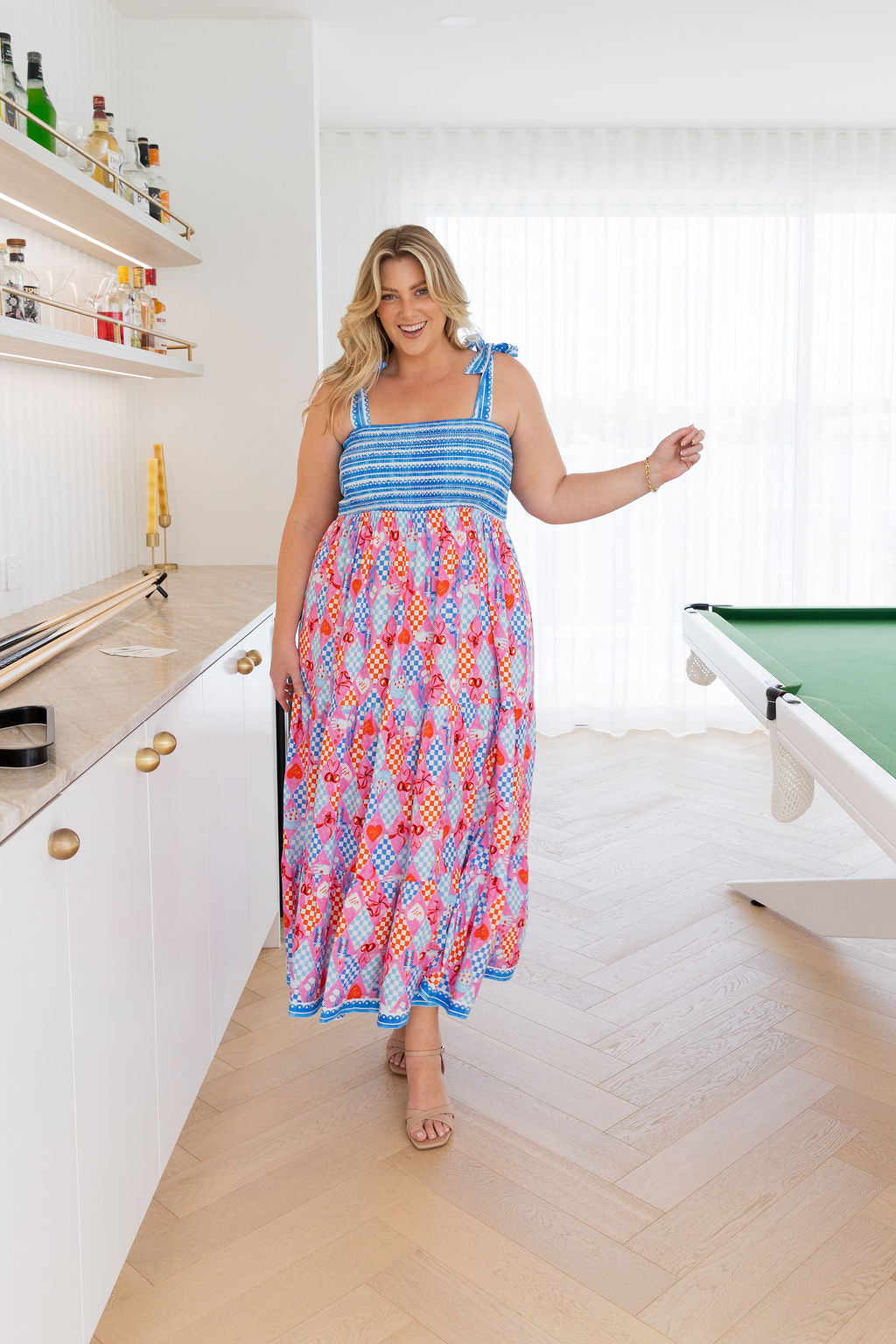 Allegra Dress in Cherry On Top