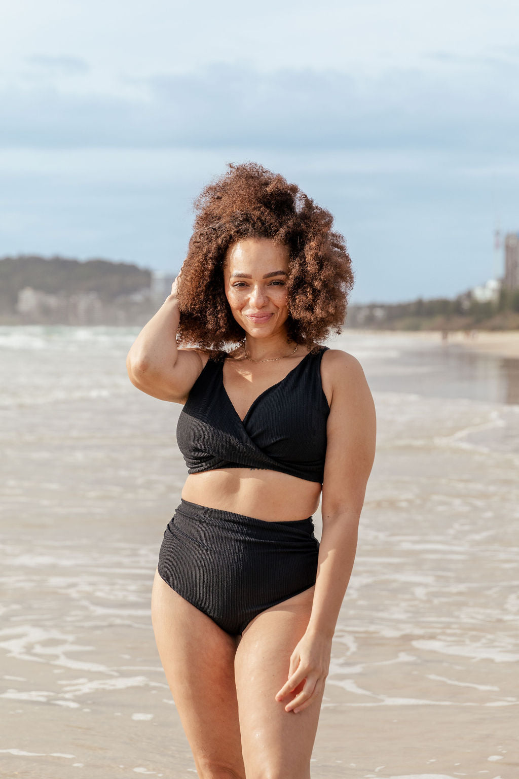 Burleigh Bikini Top in Black