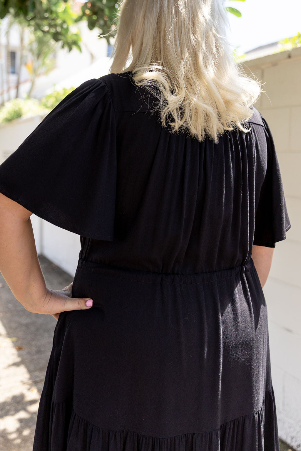 Bonnie Maxi Dress in Black