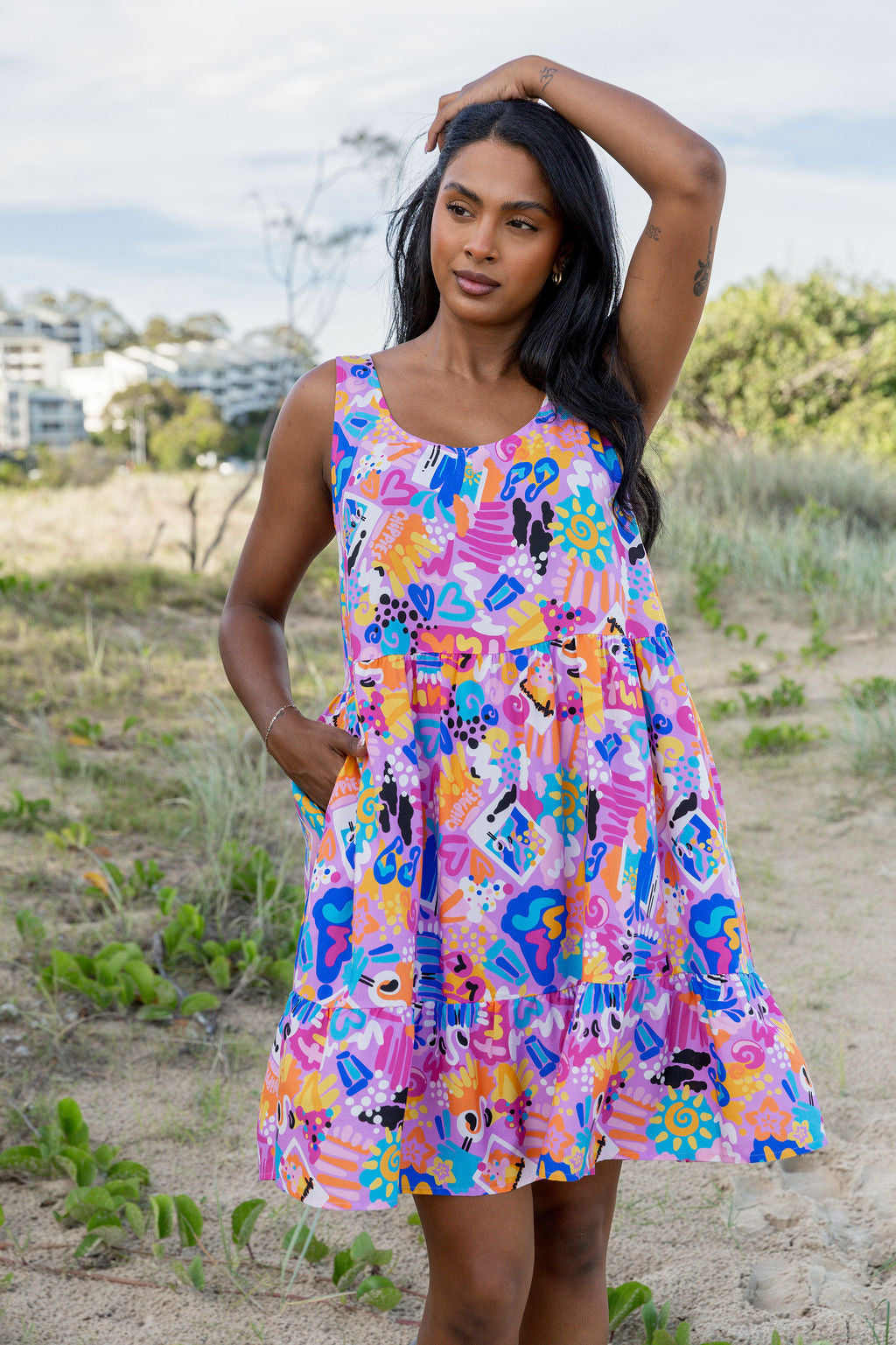 Tony Dress in Summer Snapshots by Kasey Rainbow