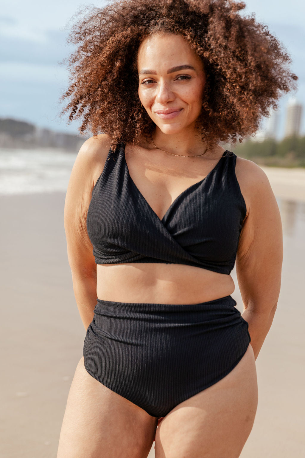 Burleigh Bikini Top in Black