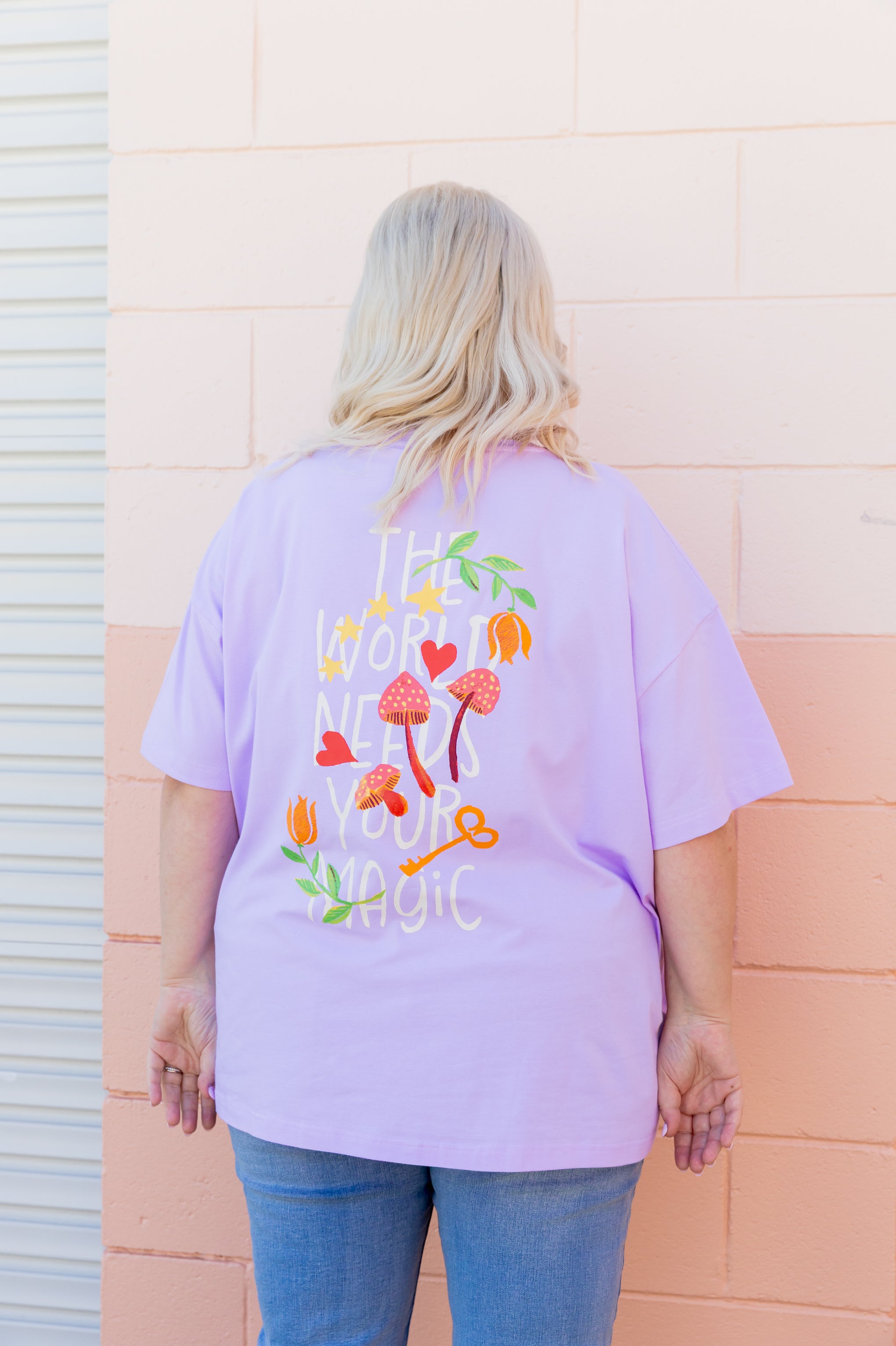 Alfie Oversized Tee In Magic