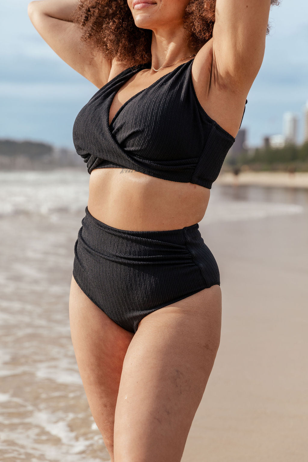 Burleigh Bikini Top in Black