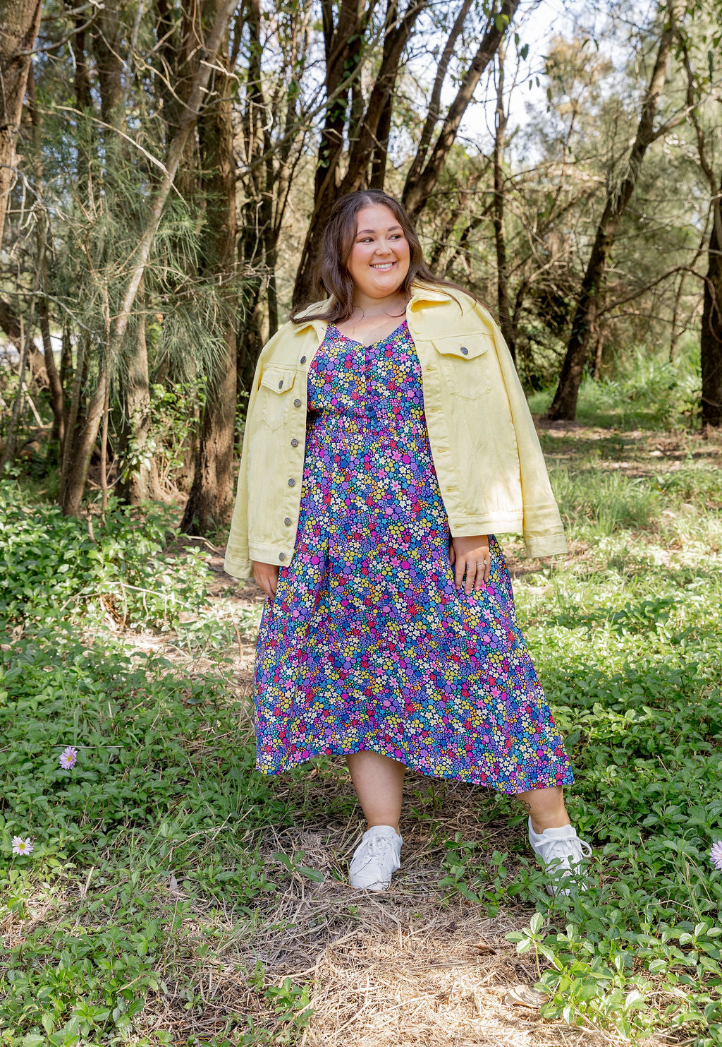 Millie Dress in Ditsy by Kasey Rainbow